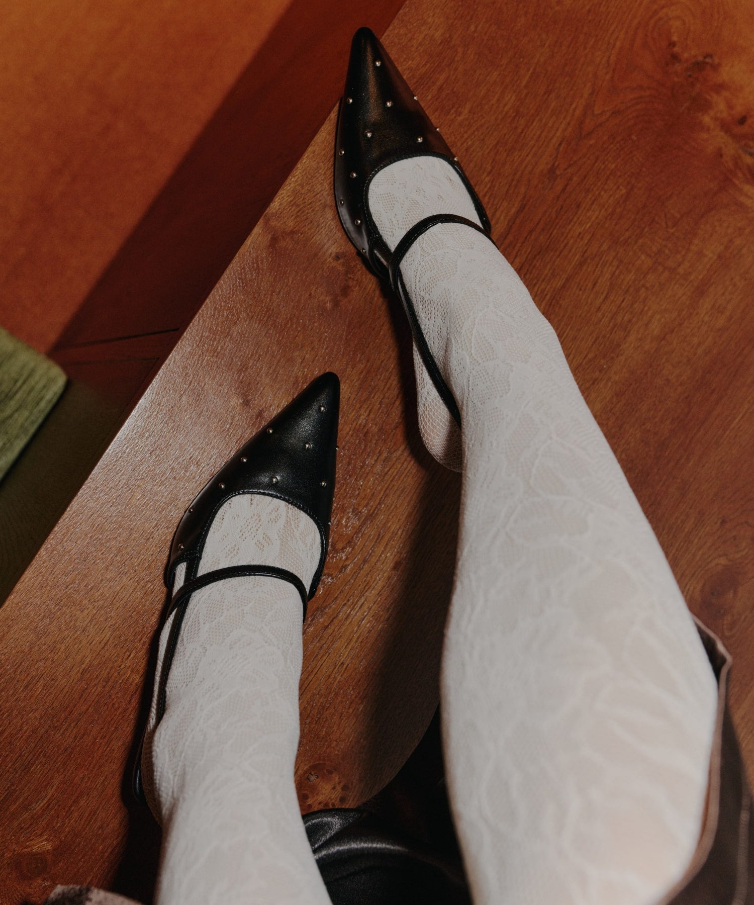 【POPUP】STUDS SLINGBACK ALWAYS SHOES