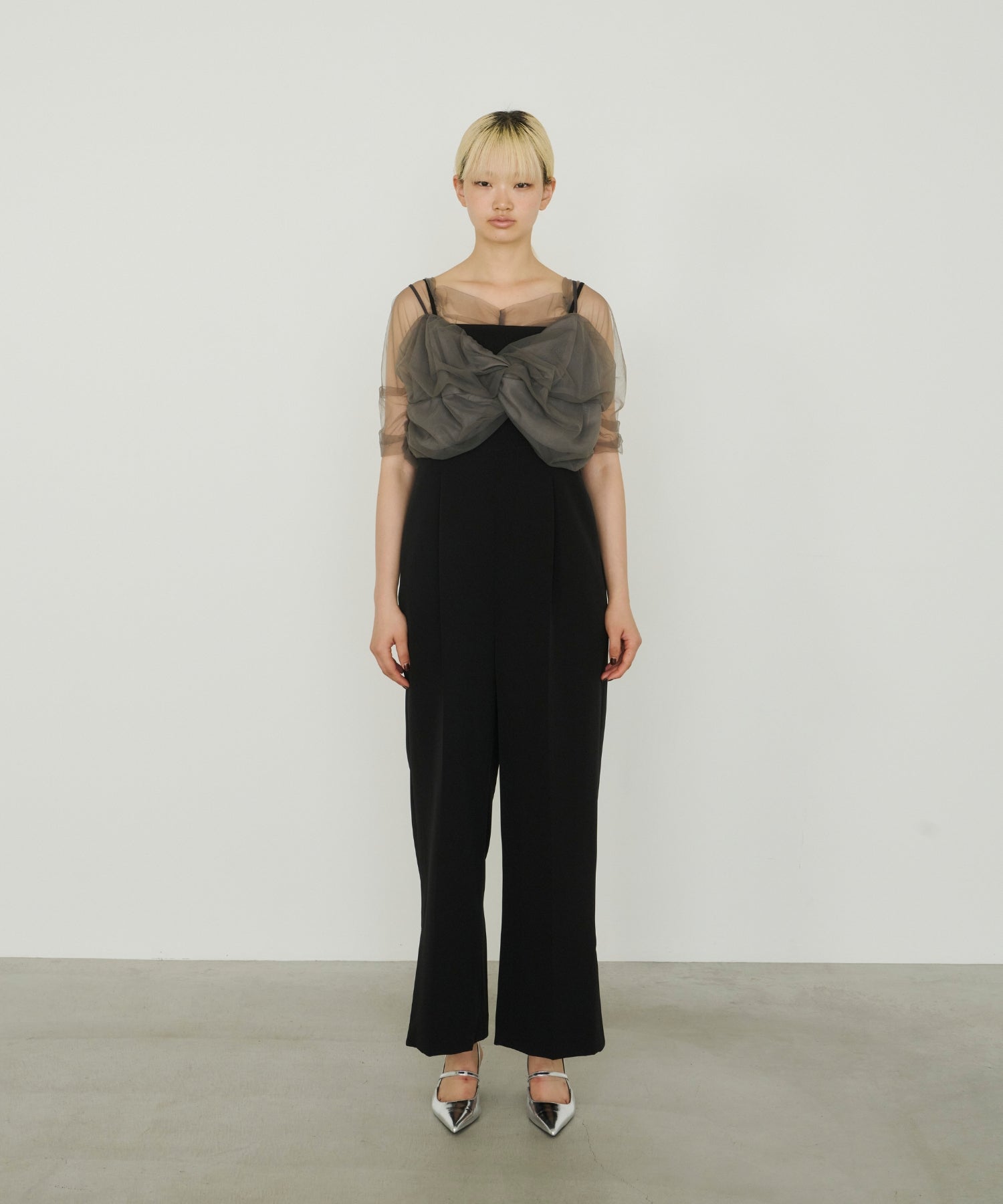 TWISTED BUSTIER LAYERED TOPS