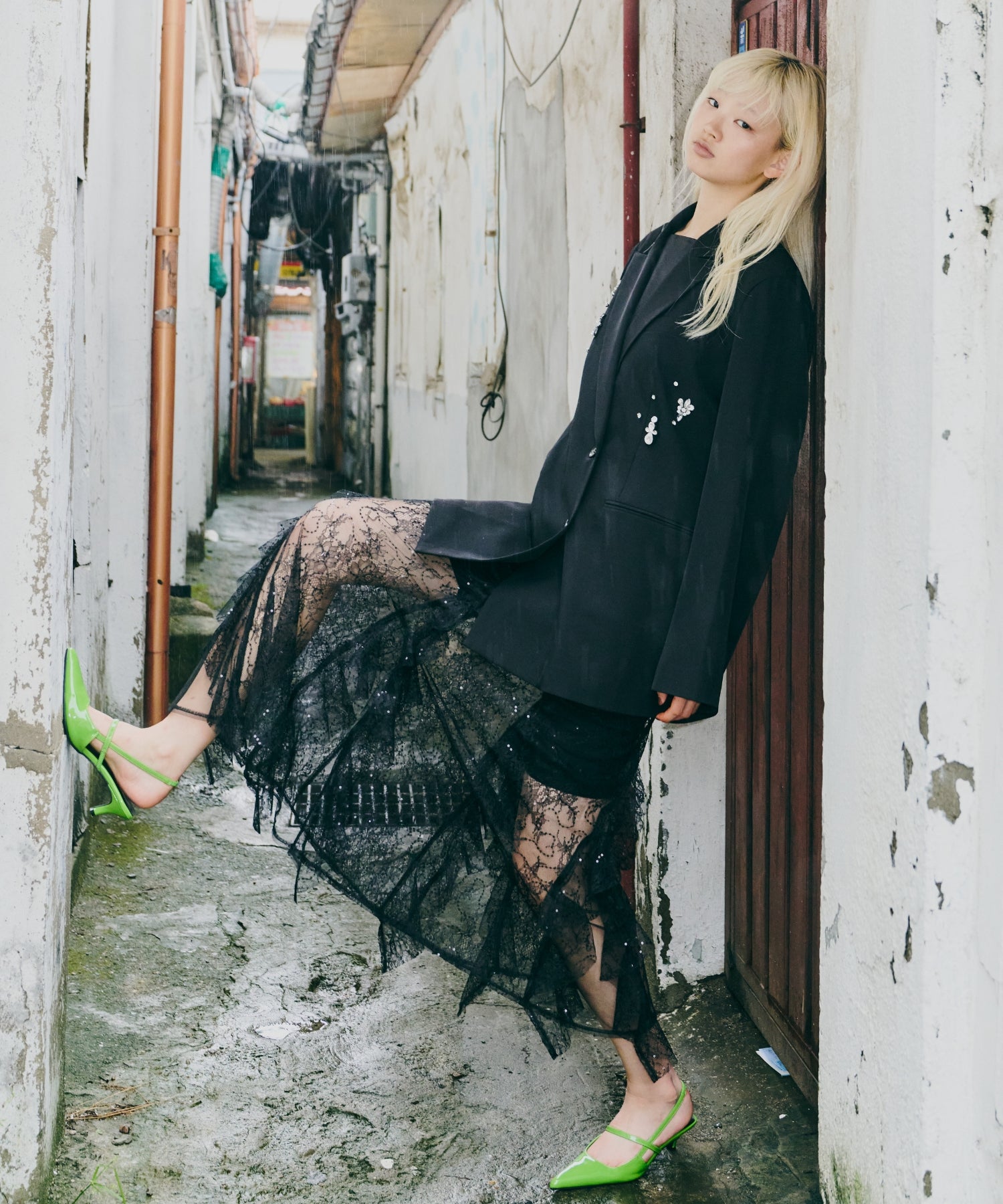 JEWELS SHINE BOXY JACKET