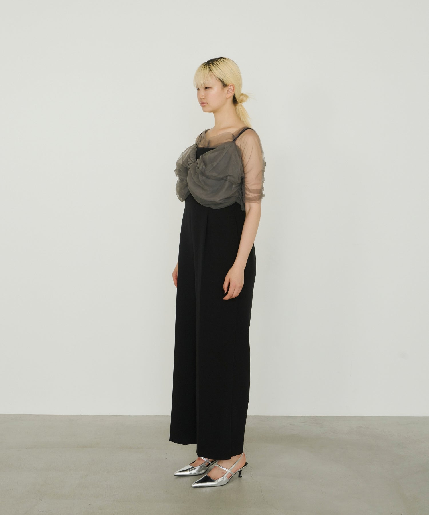 TWISTED BUSTIER LAYERED TOPS