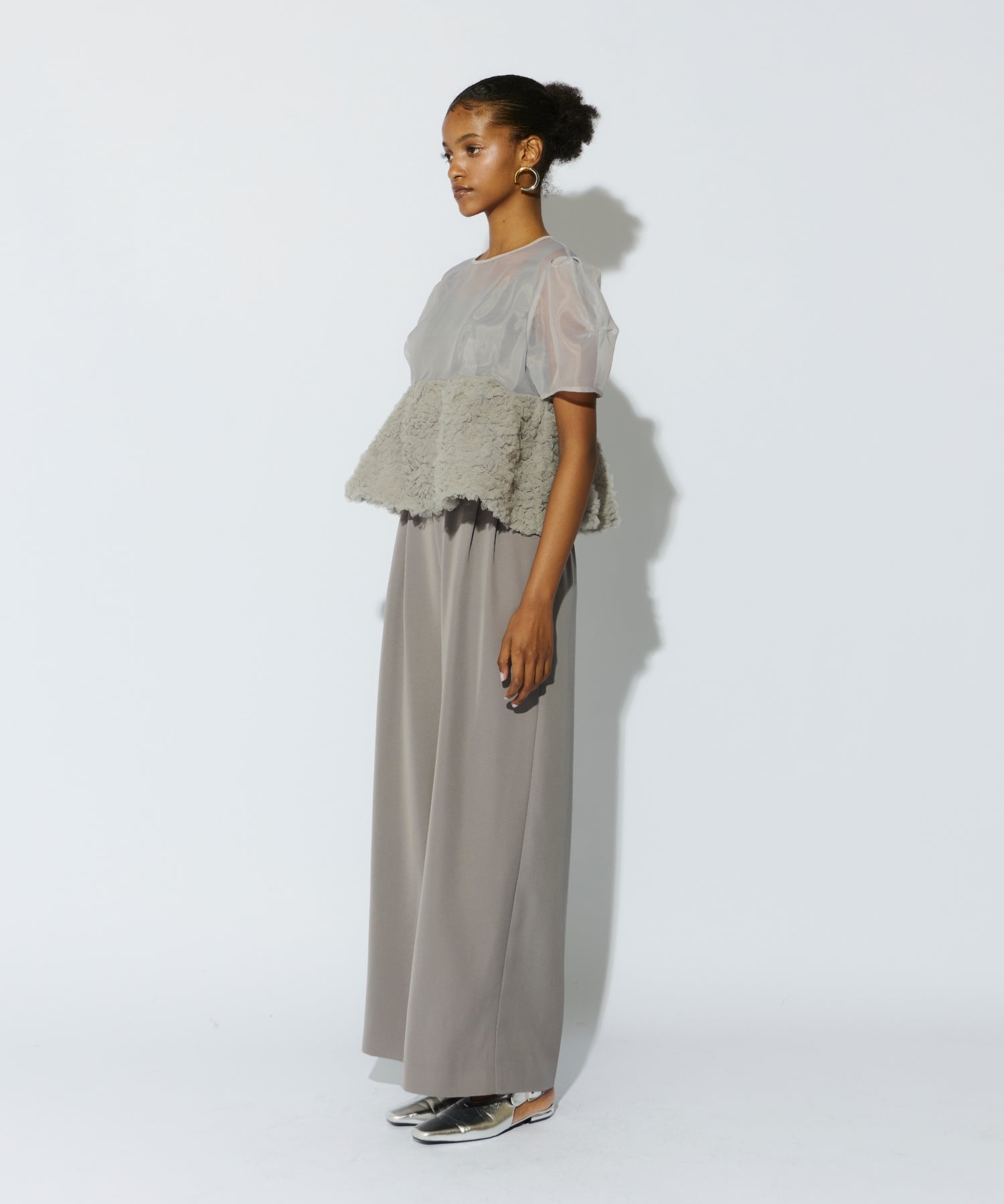 SWELL PEPLUM SET UP PANTS DRESS