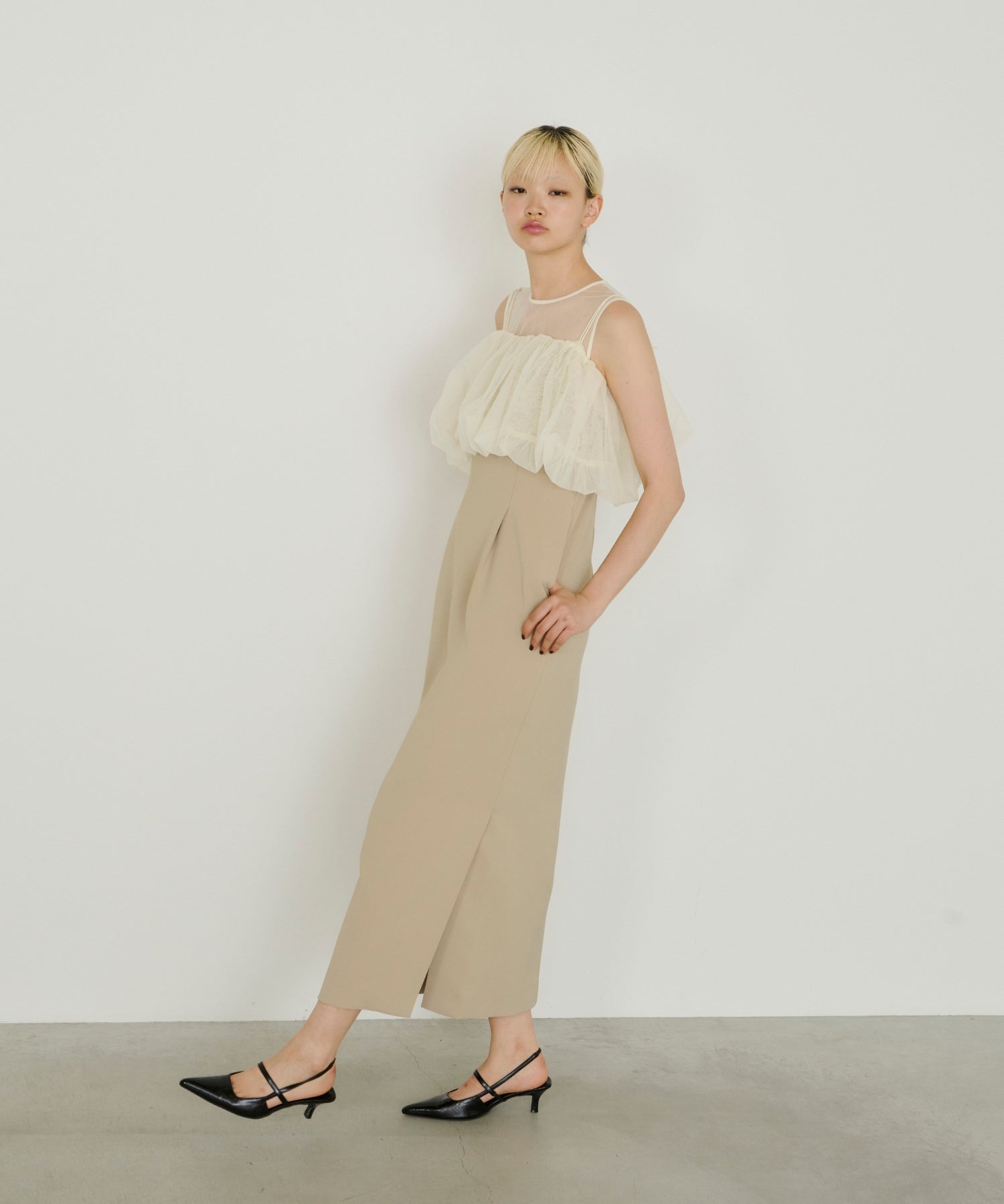 BALLOON FORM SET DRESS