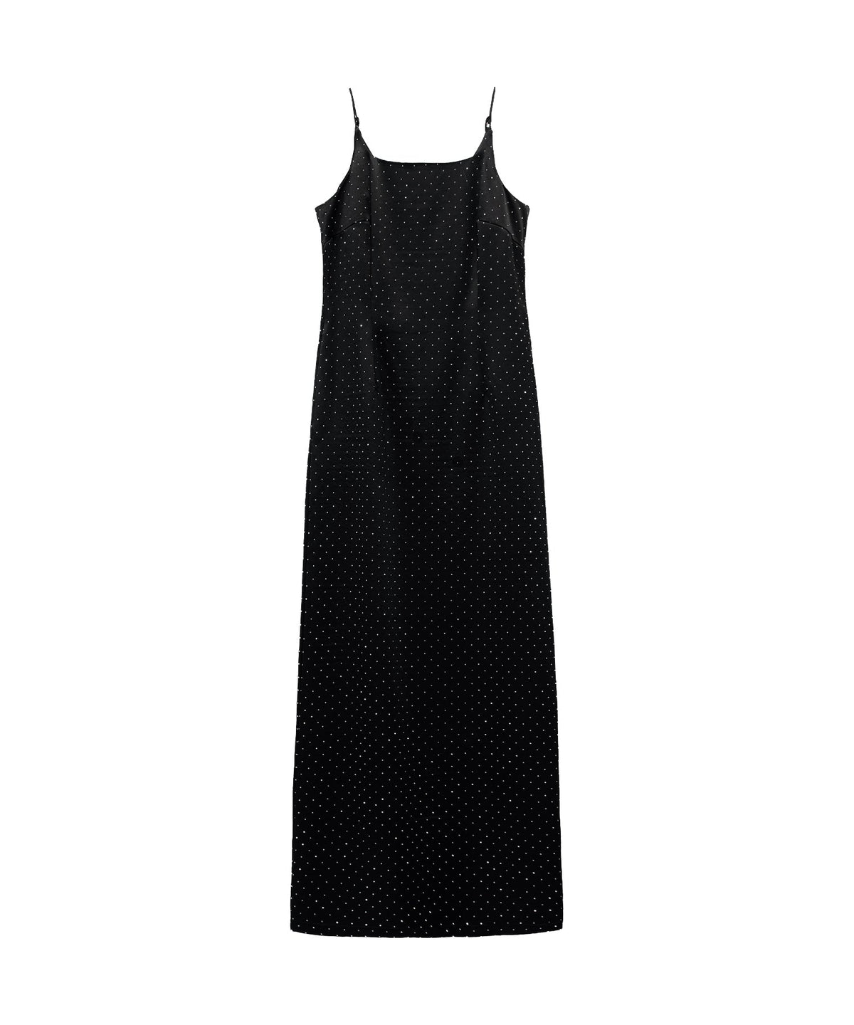 【POPUP】GLOSSY SATIN BACK RIBBON DRESS