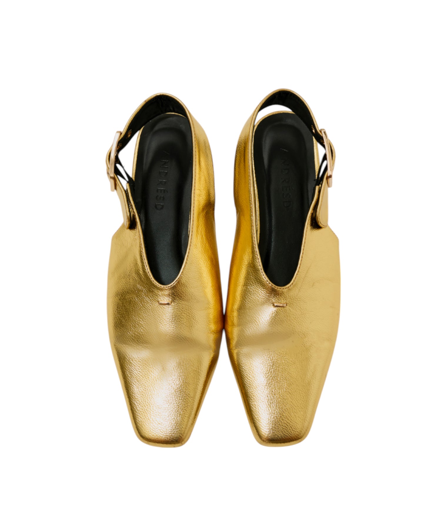 BUCKLE STRAP FLAT SHOES