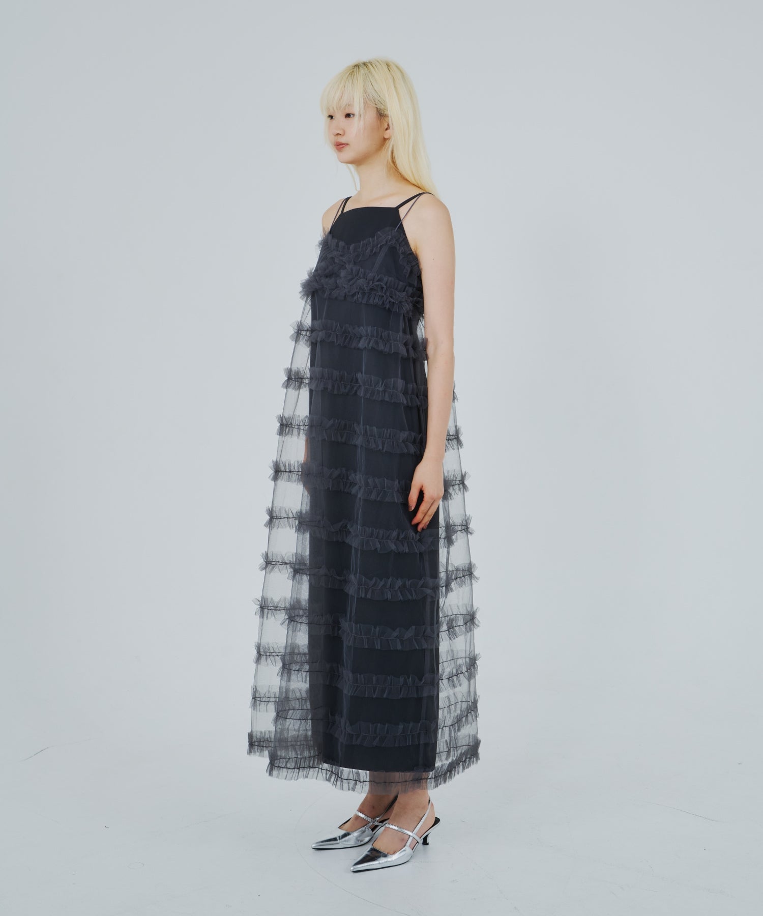 FRILL-LINE "GIRLY" DRESS