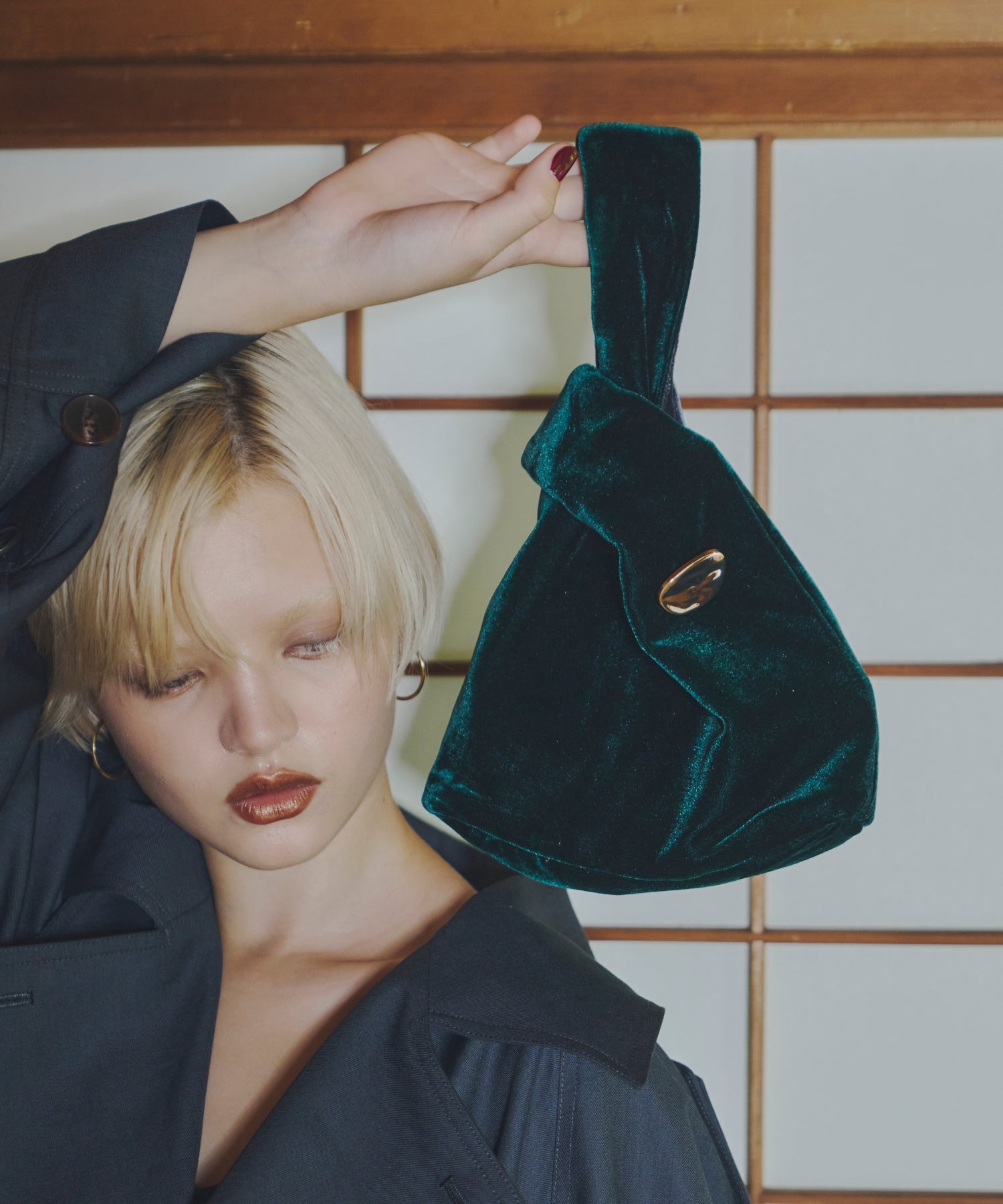 VELOUR BAG