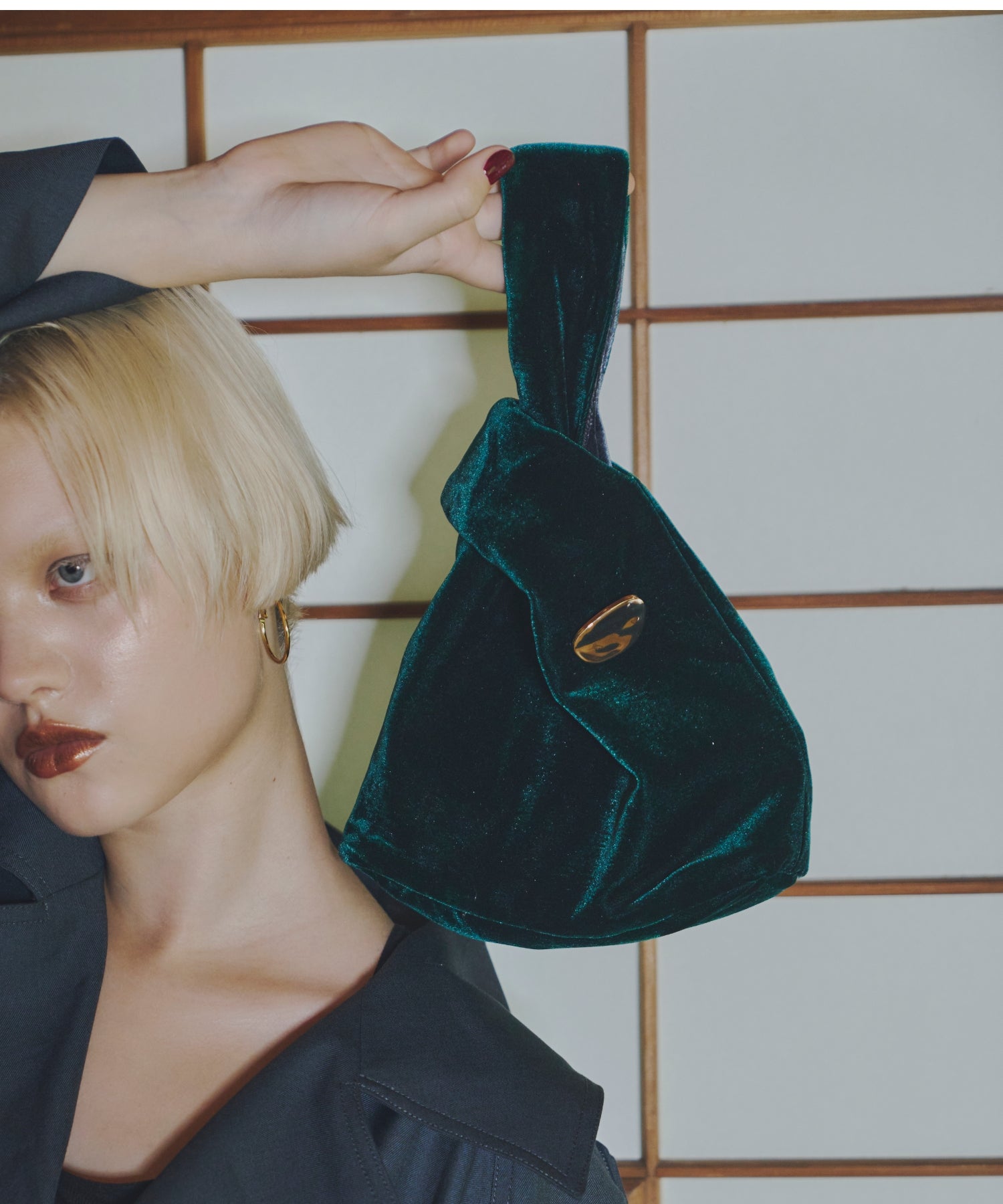 VELOUR BAG