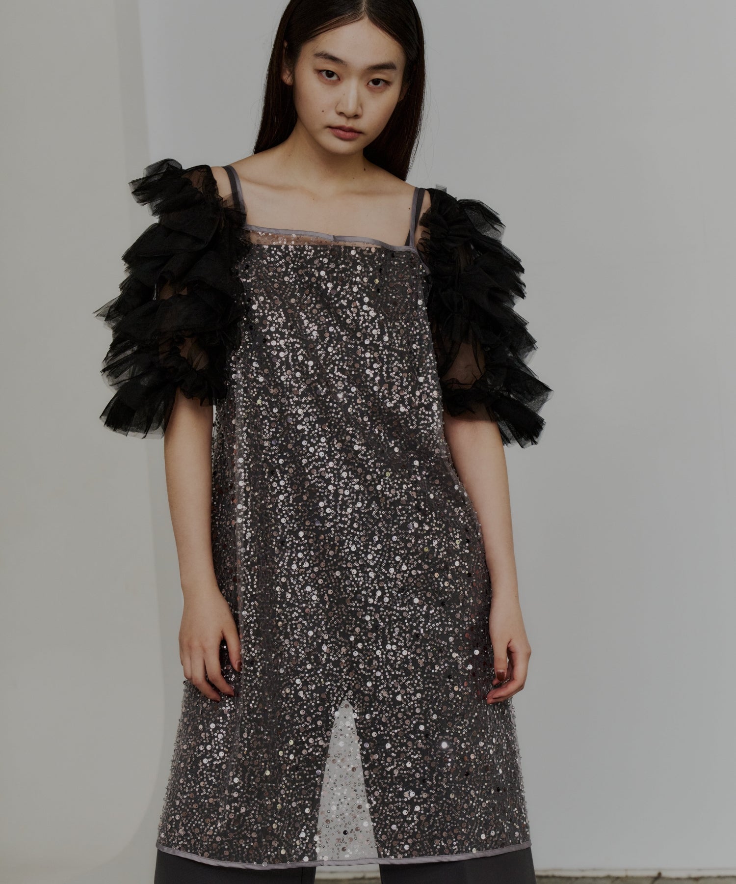 【POPUP】MIXING FRILLS BOLERO