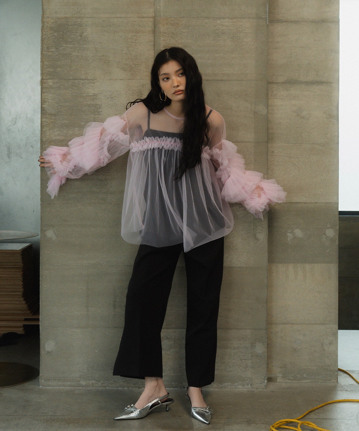 DECORATIVE TULLE TOPS