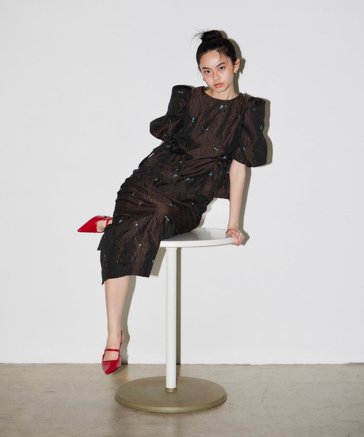 【POPUP】BLOSSOM FRILL DRESS
