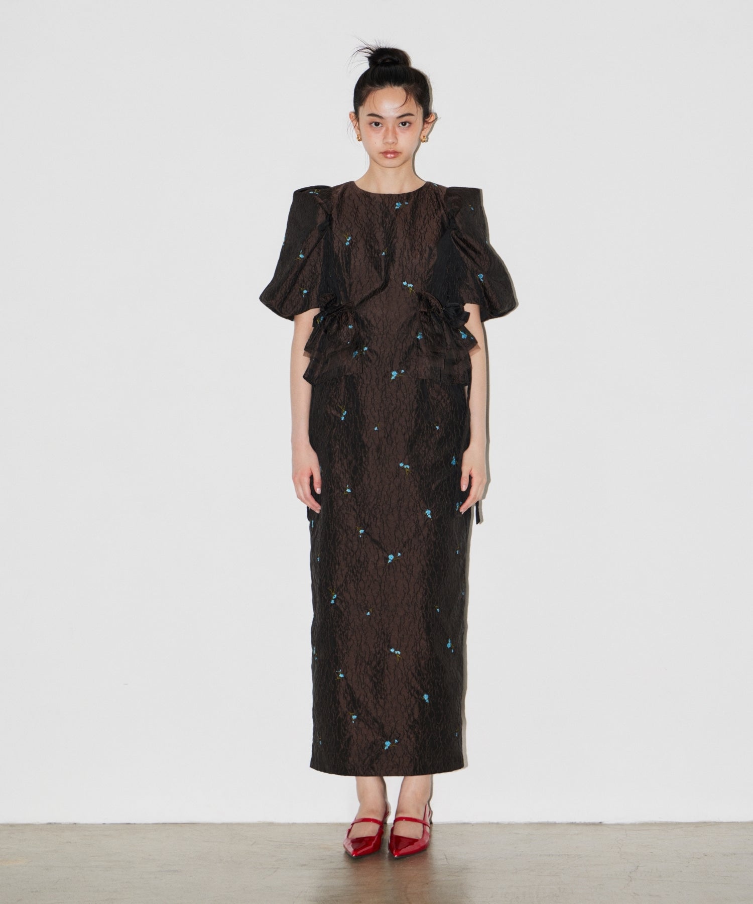 【POPUP】BLOSSOM FRILL DRESS