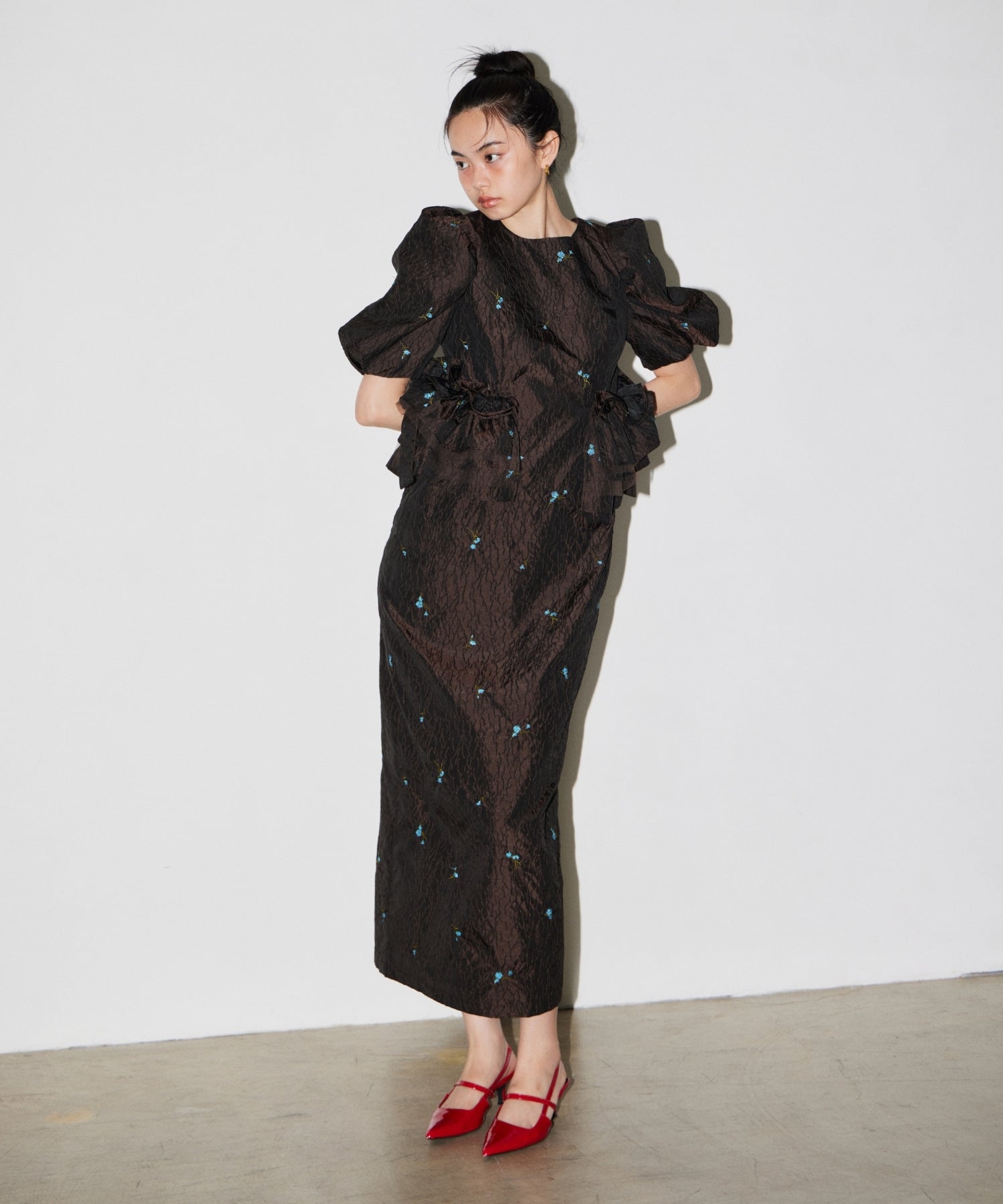 【POPUP】BLOSSOM FRILL DRESS