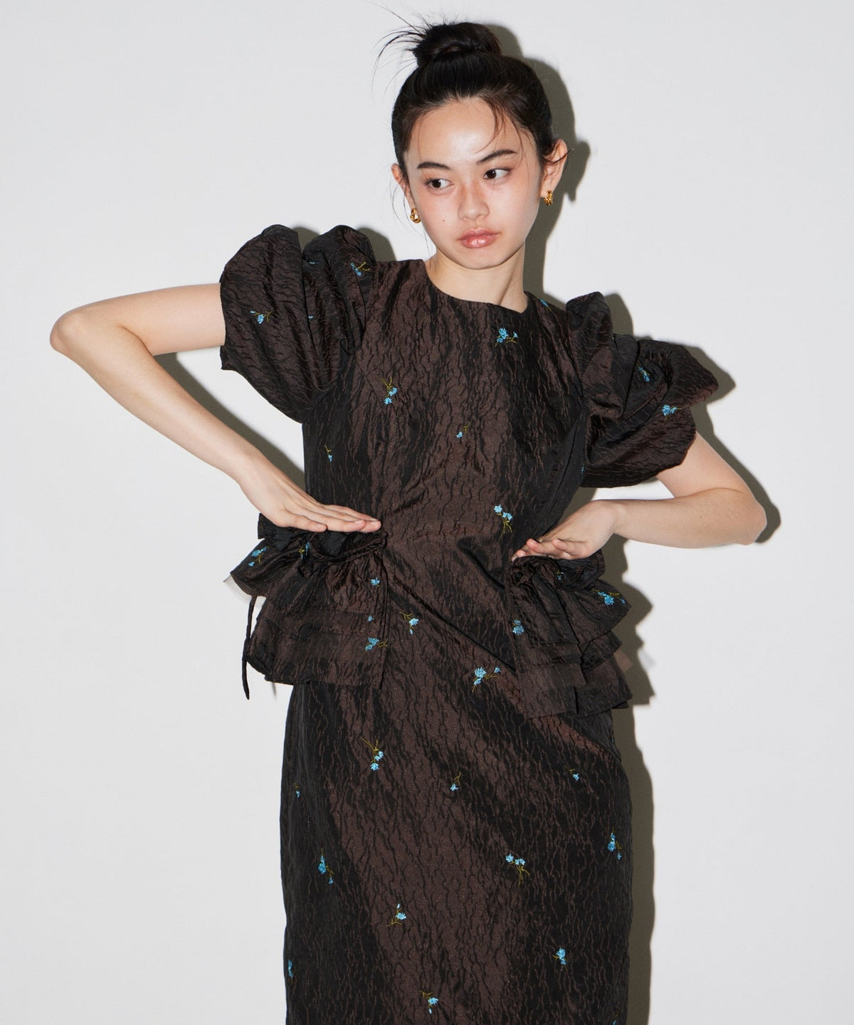 【POPUP】BLOSSOM FRILL DRESS