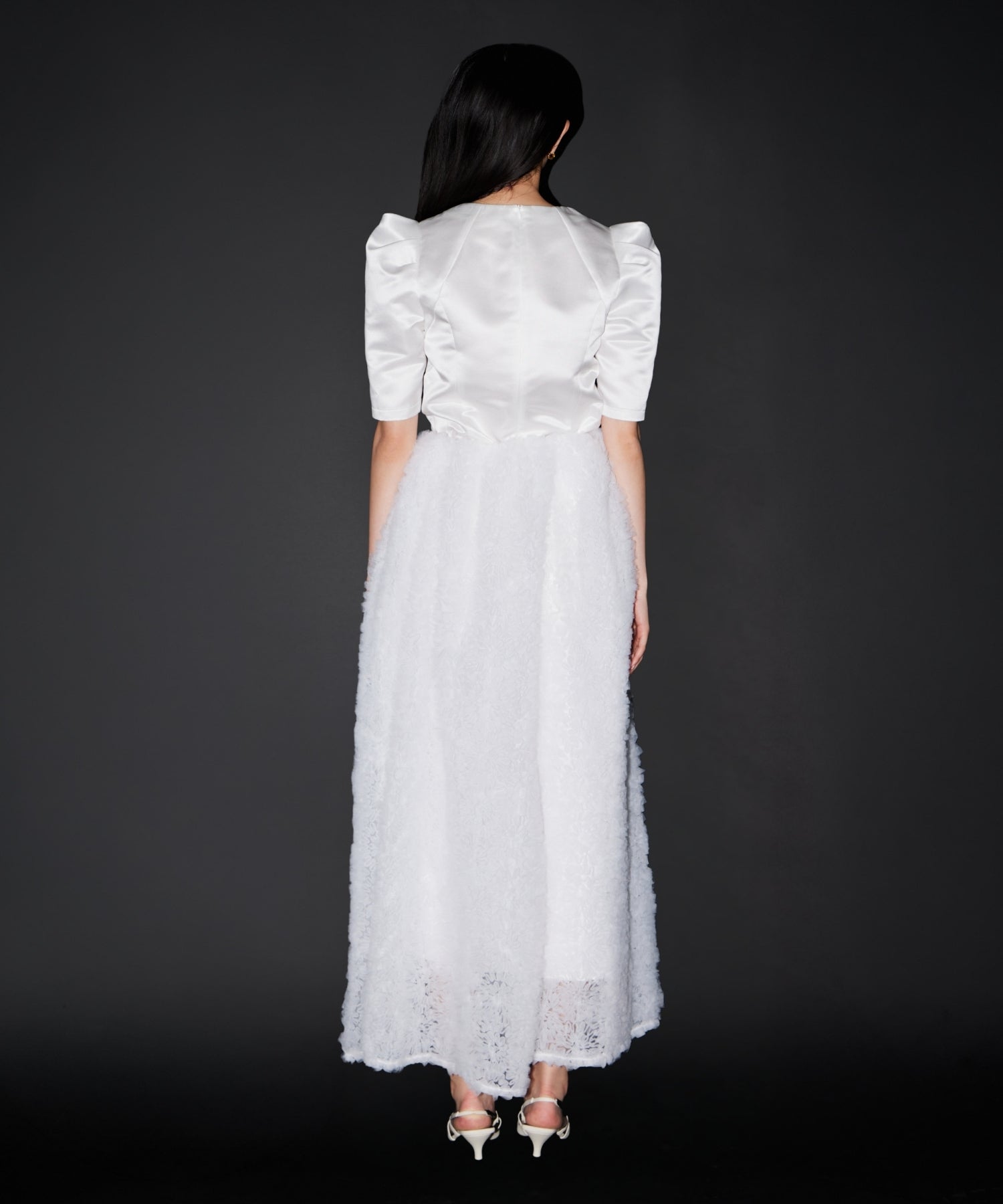 MOCOMOCO SET UP HALF SLEEVE DRESS