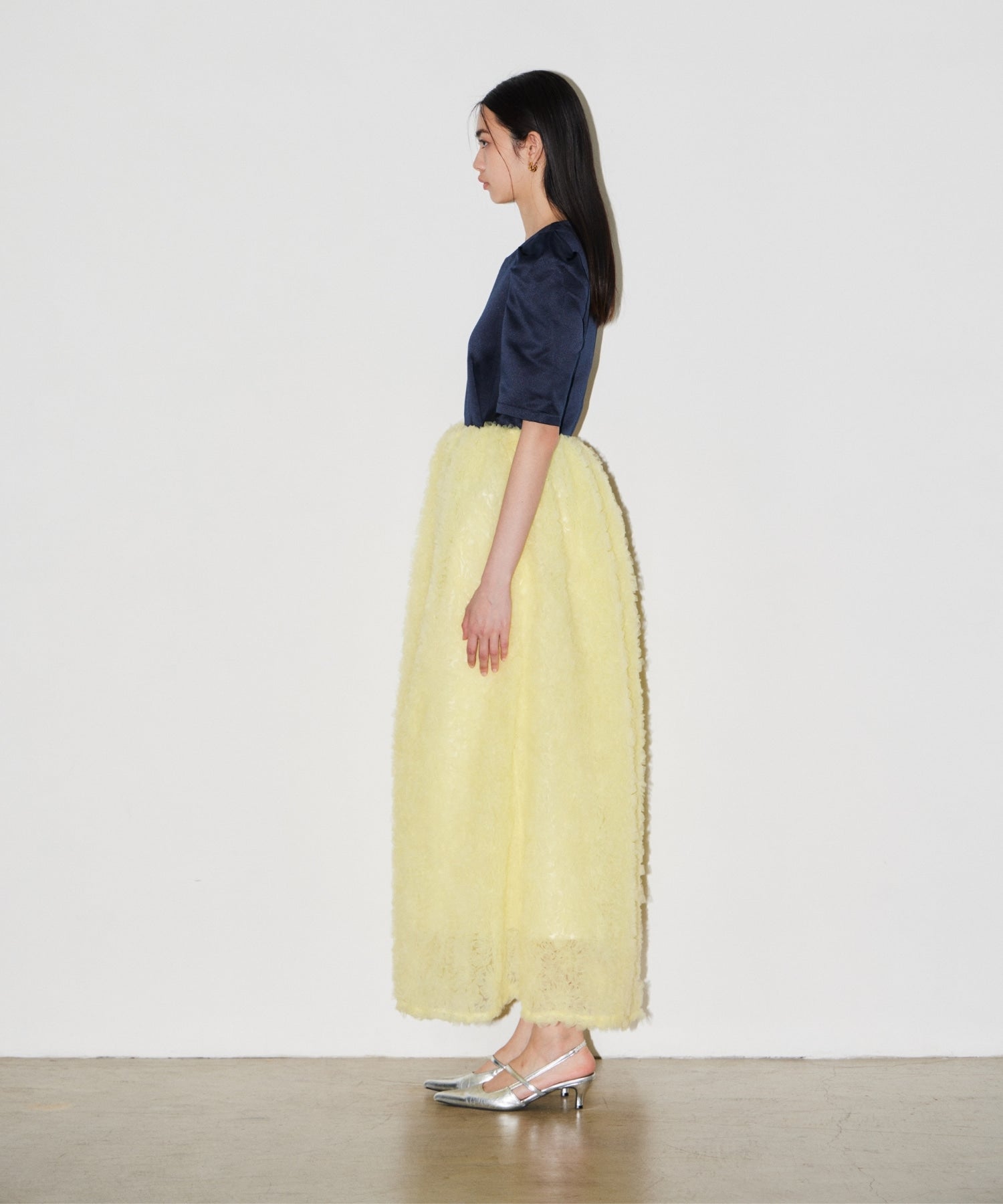 MOCOMOCO SET UP HALF SLEEVE DRESS