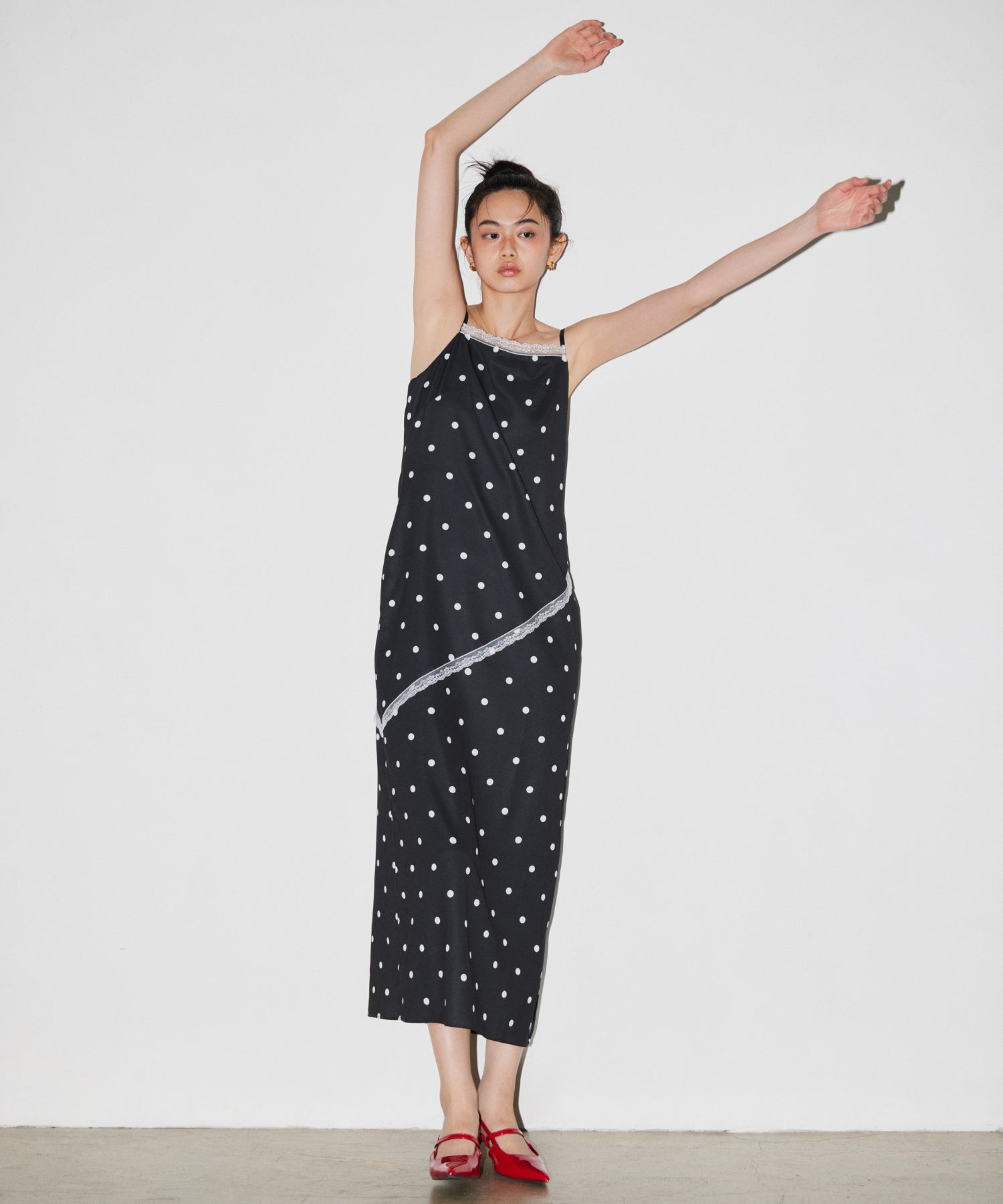 DOT LAYERED DRESS