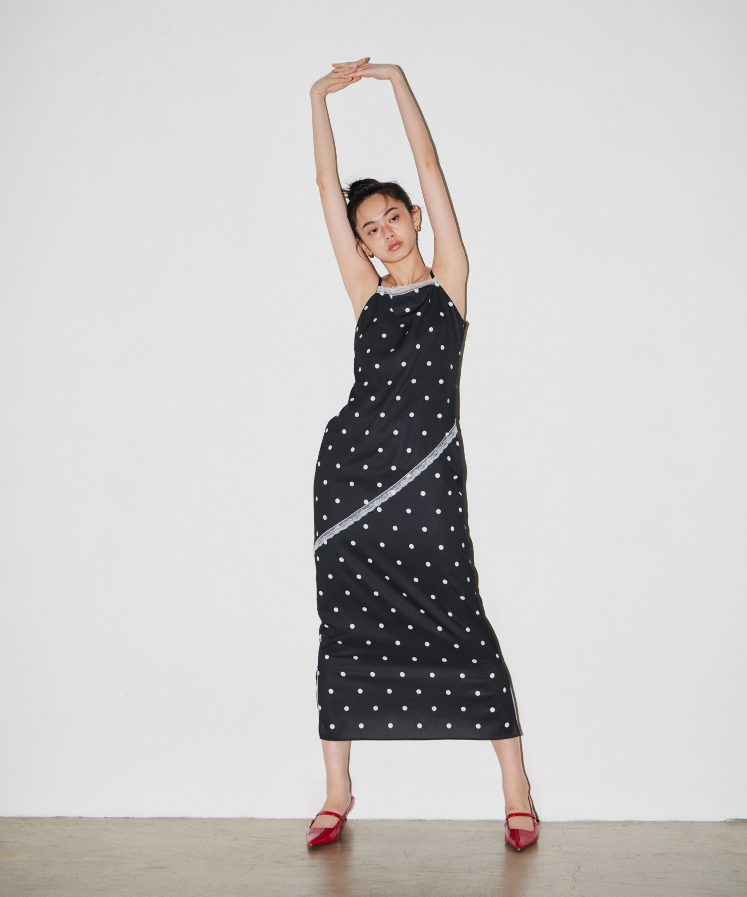限定値下げ！ANDRÉSD ／ アンドレスド Dot Layered Dress DOT LAYERED DRESS