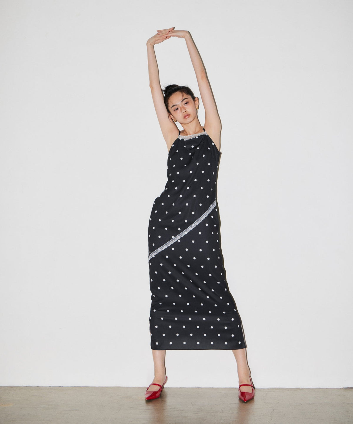 【POPUP】DOT LAYERED DRESS