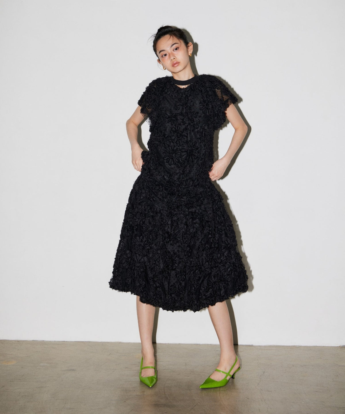 【POPUP】FLOWER BALLOON DRESS