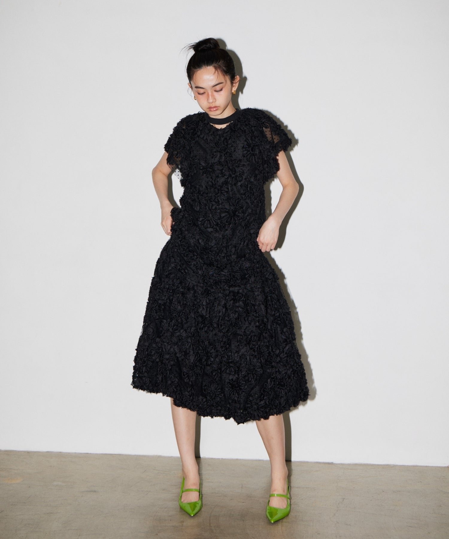【POPUP】FLOWER BALLOON DRESS