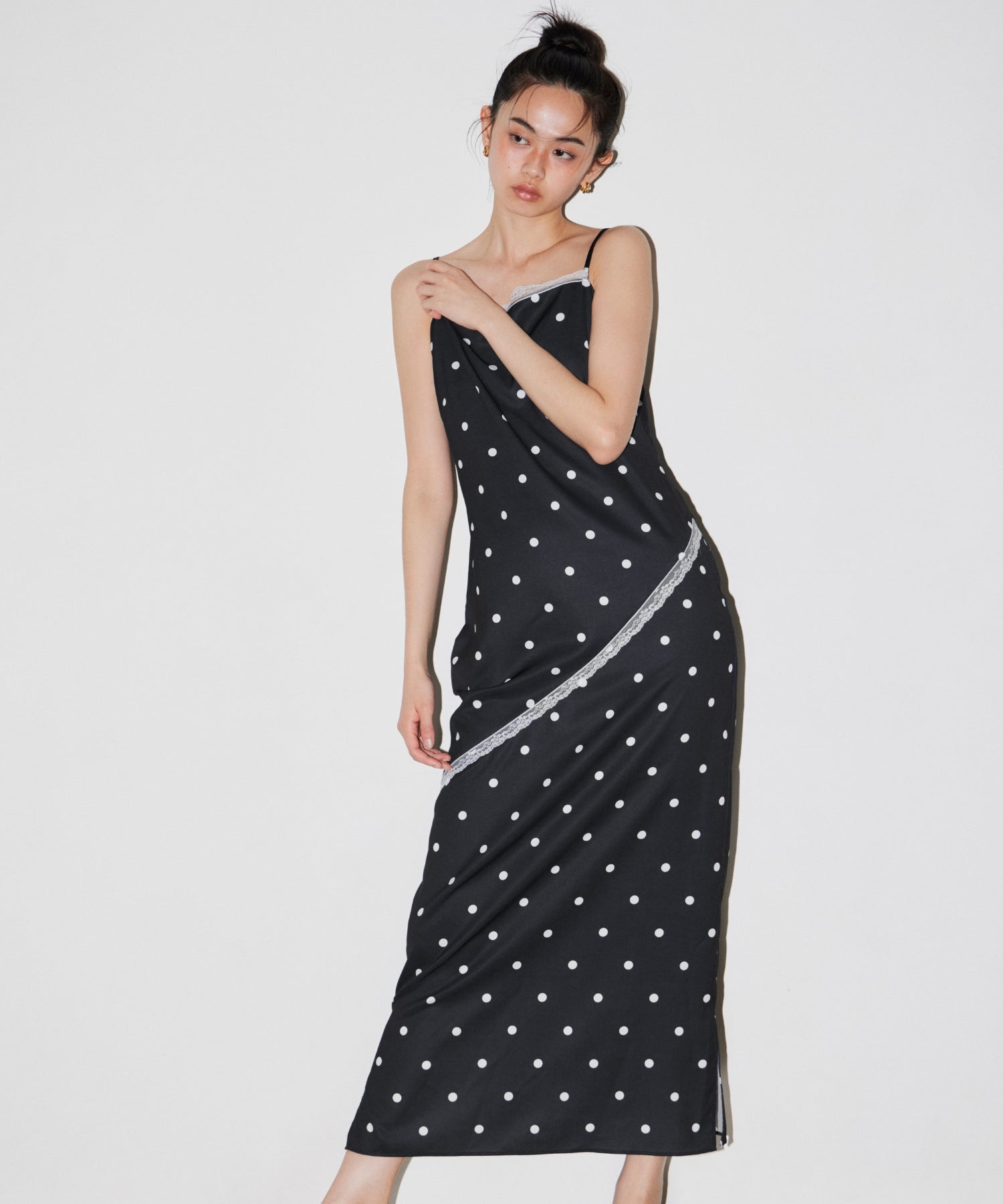 【POPUP】DOT LAYERED DRESS