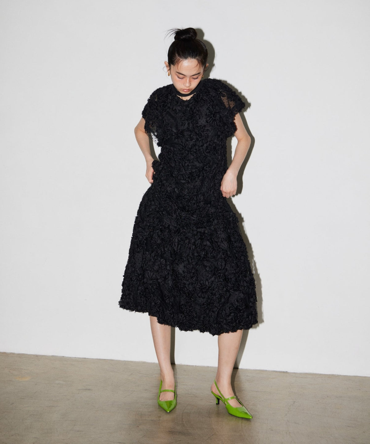 【POPUP】FLOWER BALLOON DRESS