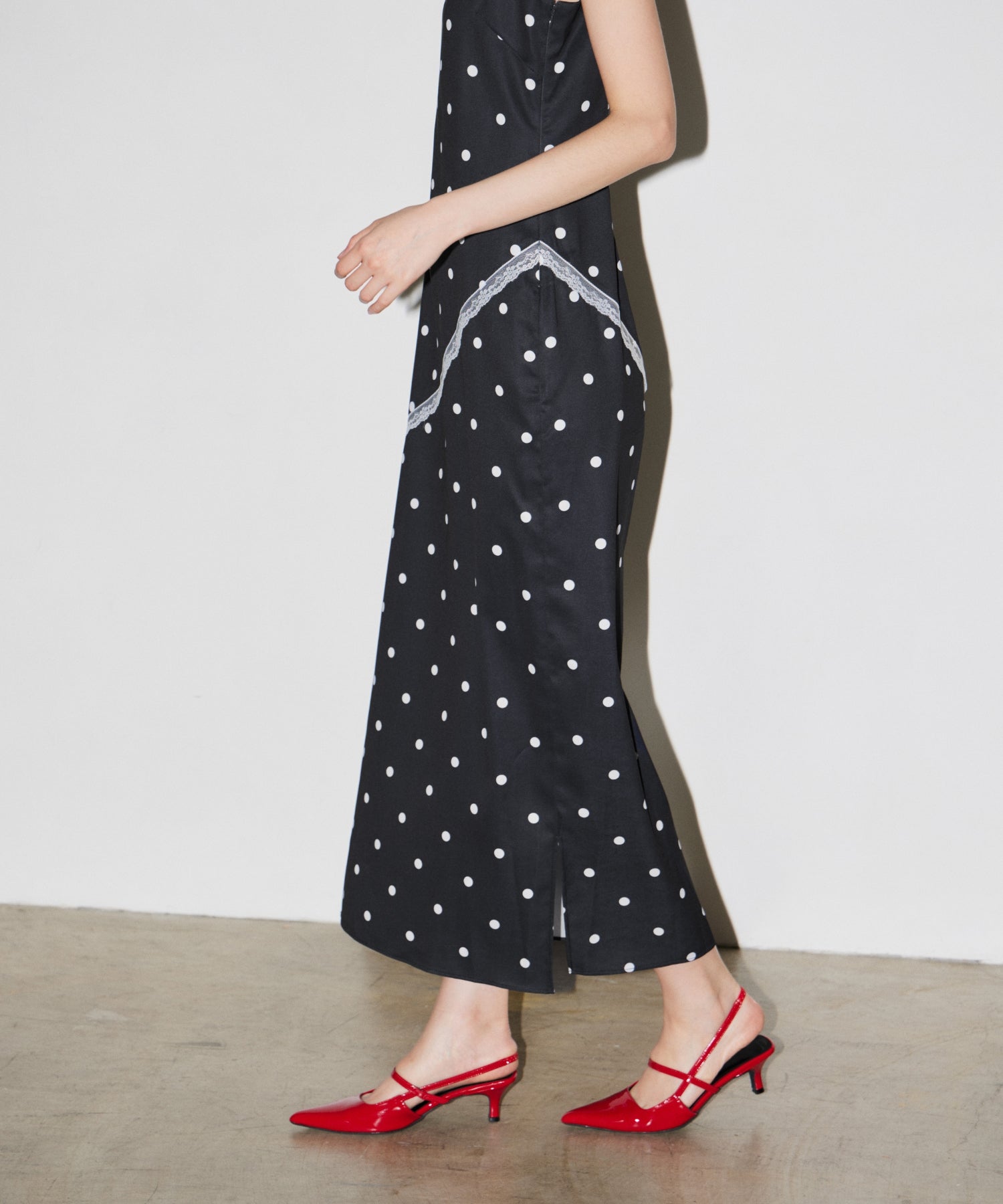 【POPUP】DOT LAYERED DRESS
