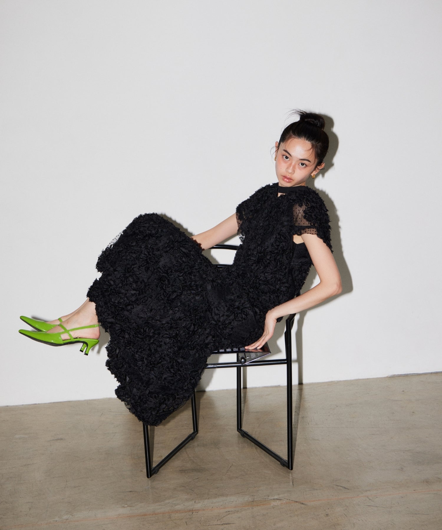 【POPUP】FLOWER BALLOON DRESS