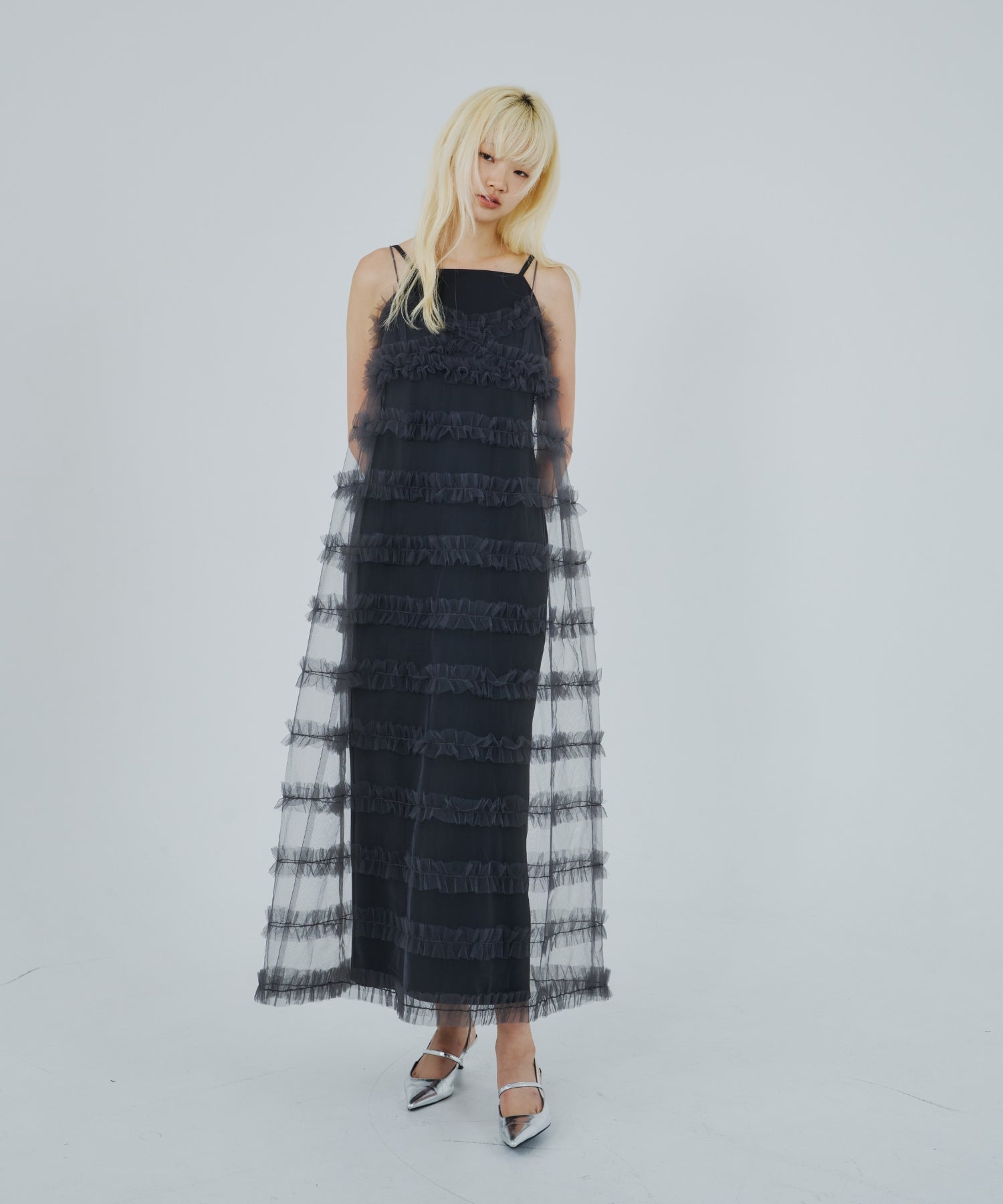 FRILL-LINE "GIRLY" DRESS