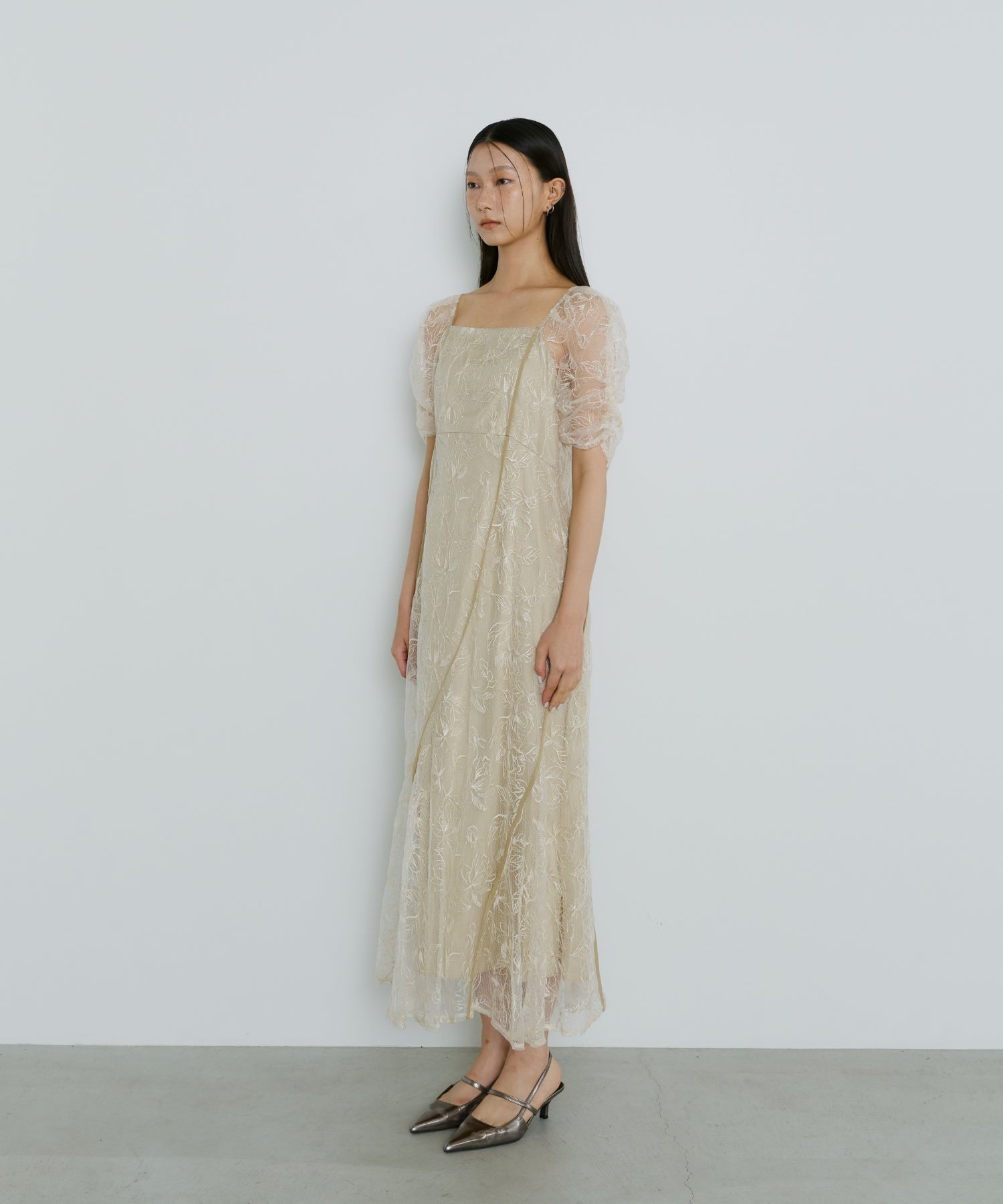 WAVE PIPING FRARE DRESS