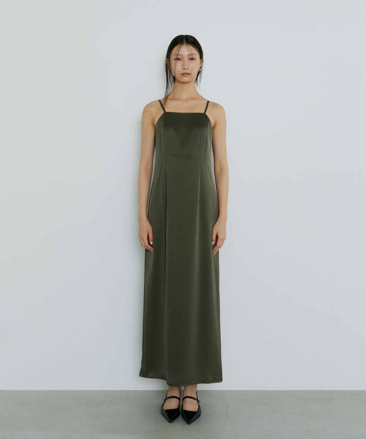 SATIN MINIMAL DRESS
