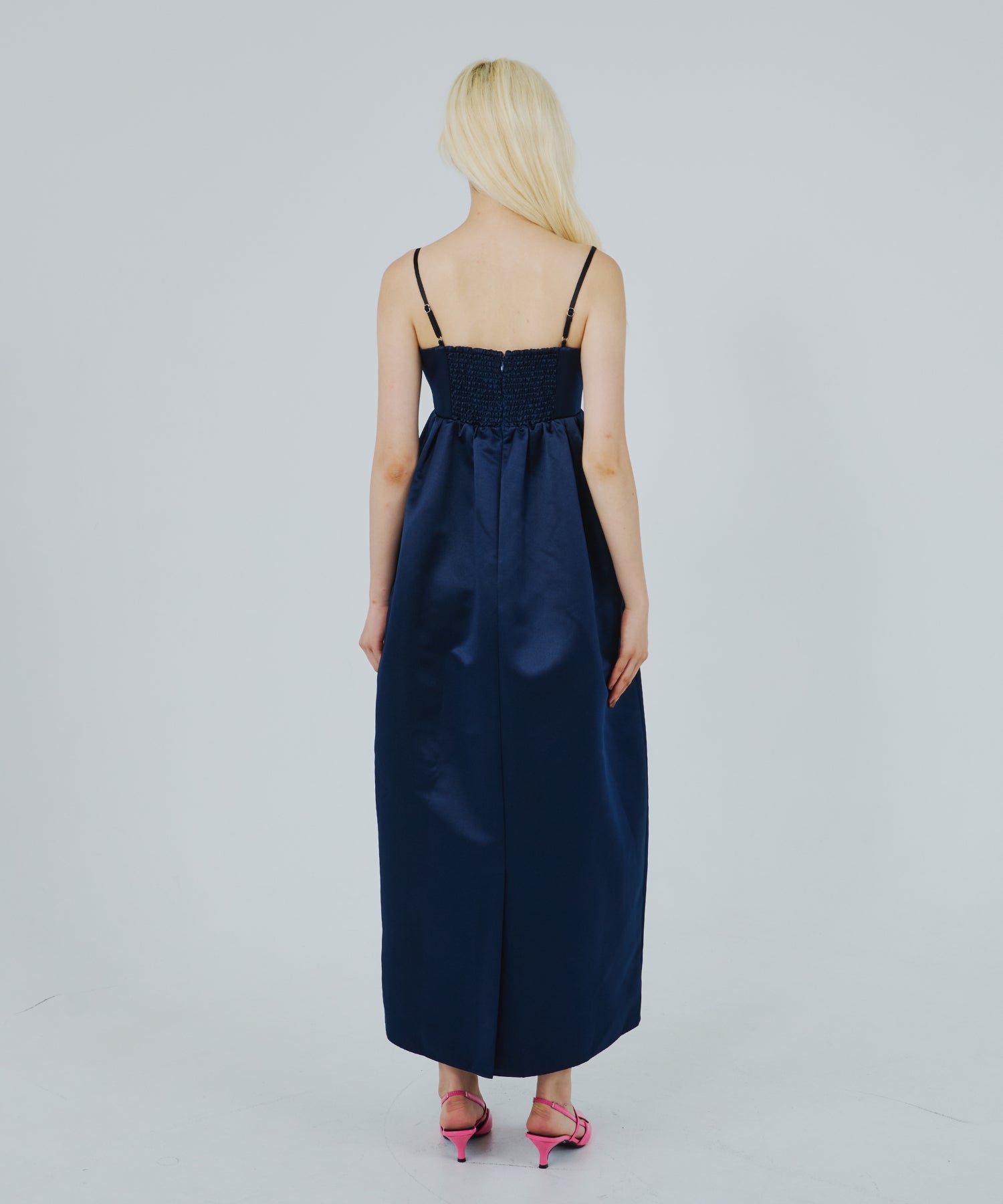RIBBONS PUFFY VOLUME DRESS