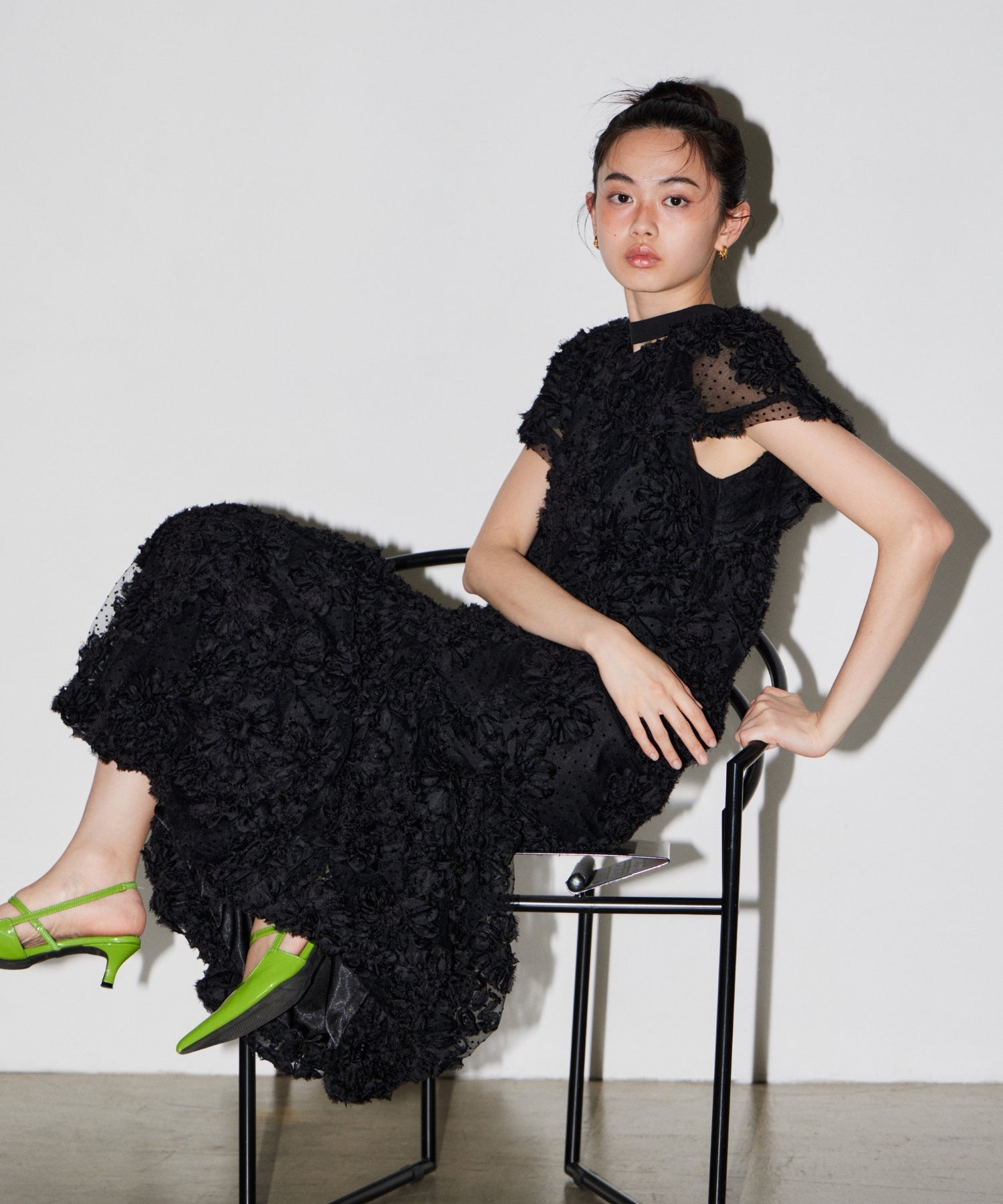 【POPUP】FLOWER BALLOON DRESS