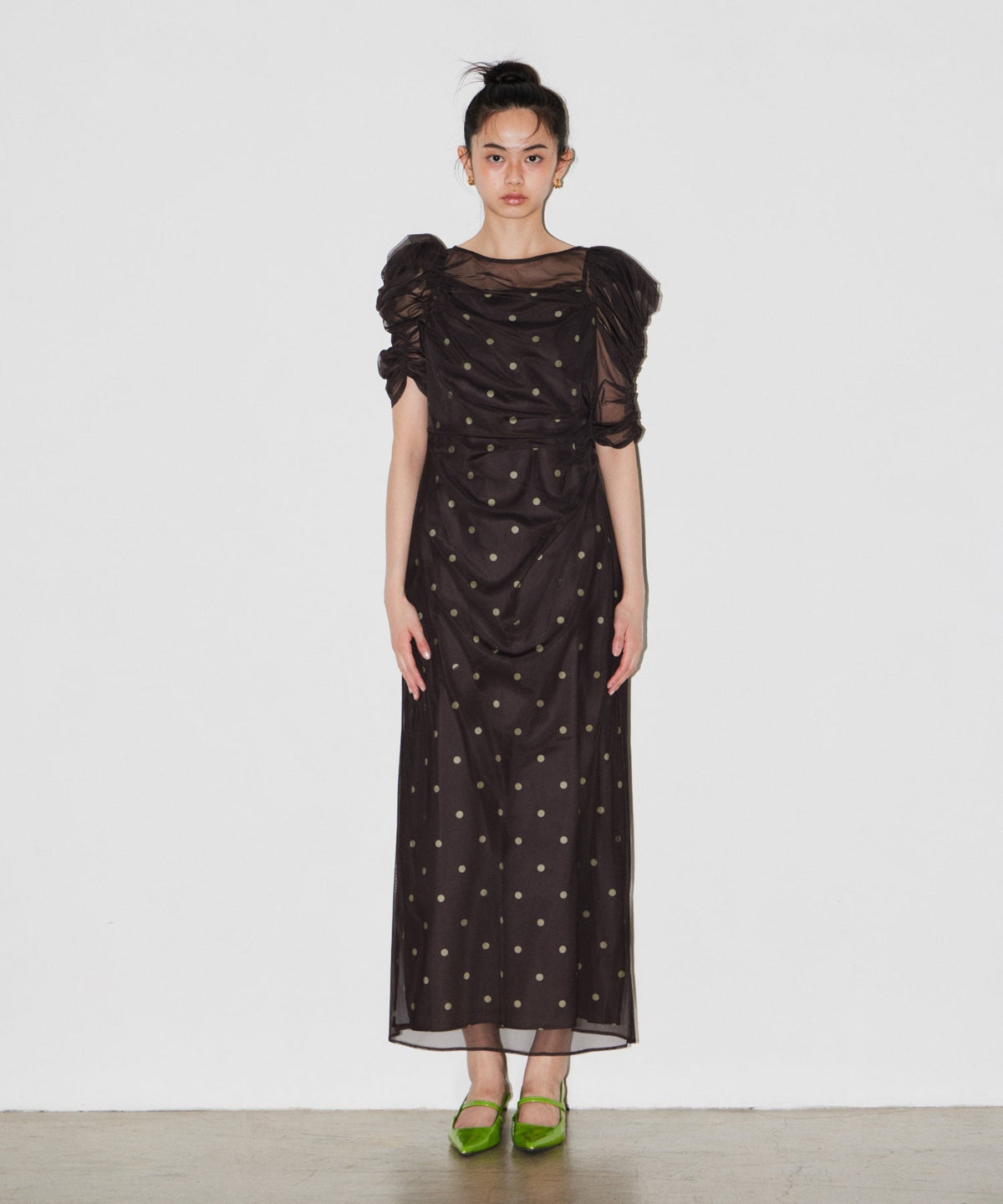 【POPUP】DOT LAYERED DRESS