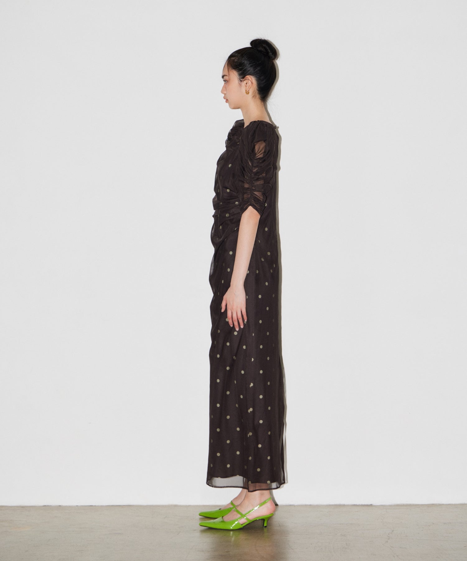 【POPUP】DOT LAYERED DRESS