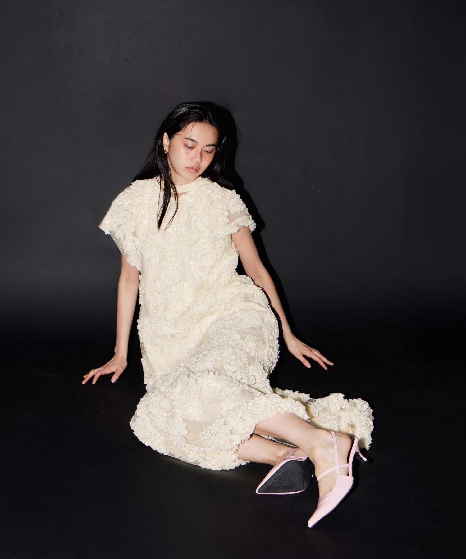【POPUP】FLOWER BALLOON DRESS