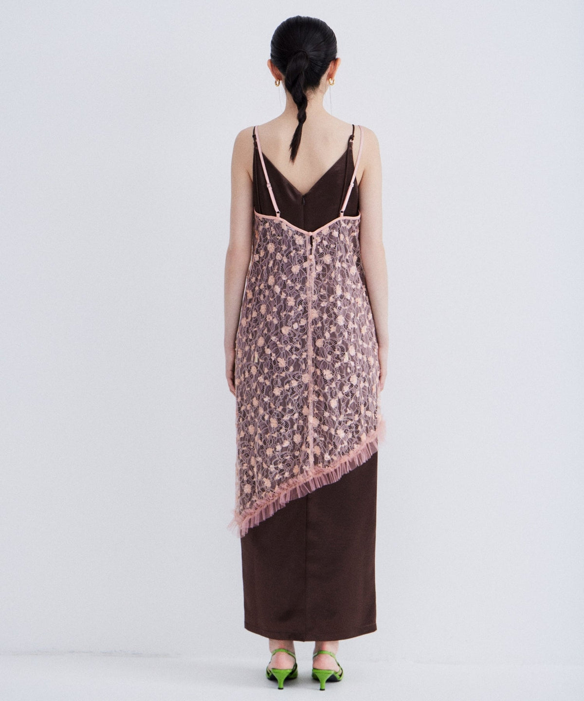 【POPUP】FLOWER SPANGLE CAMI DRESS