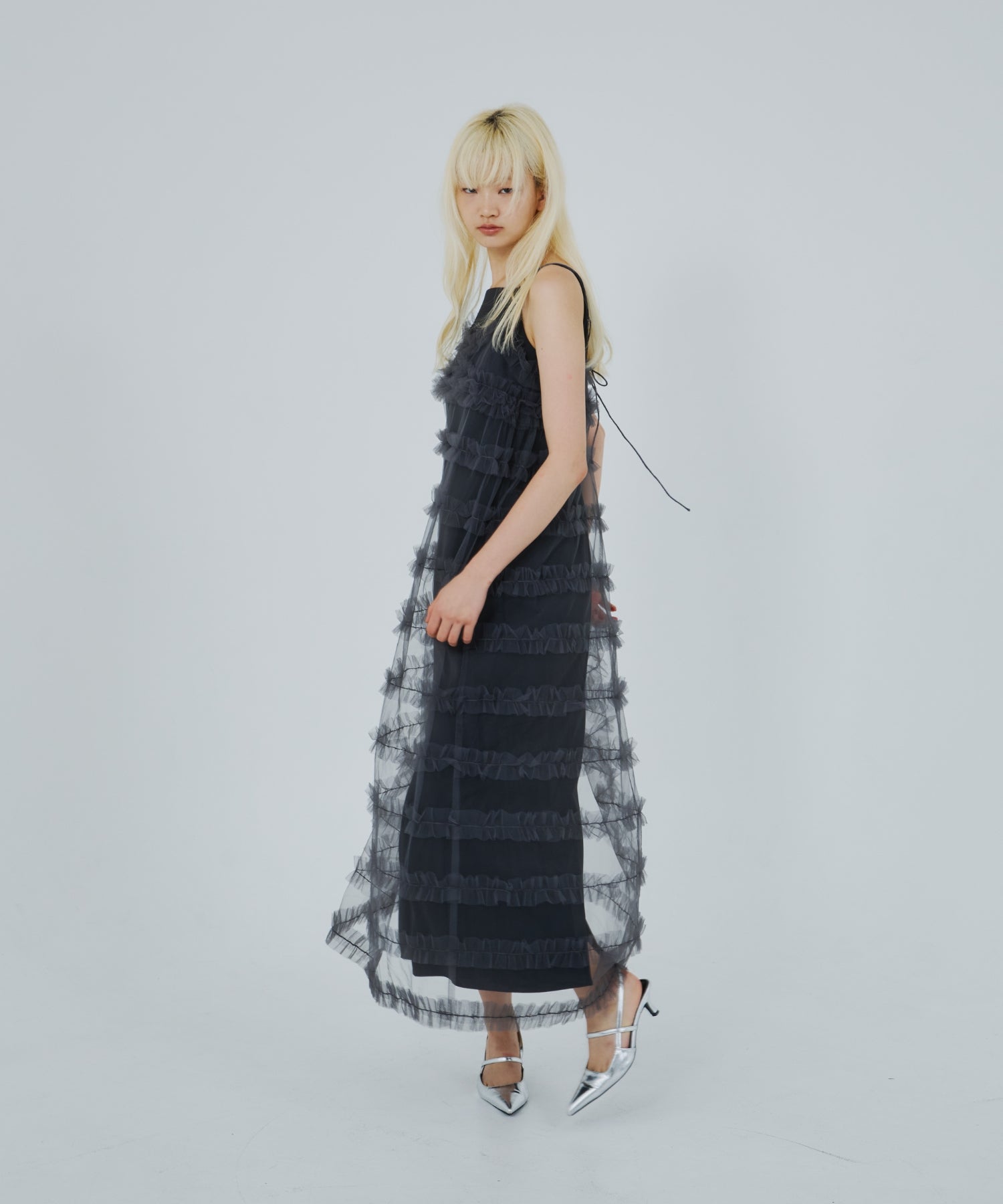 FRILL-LINE "GIRLY" DRESS