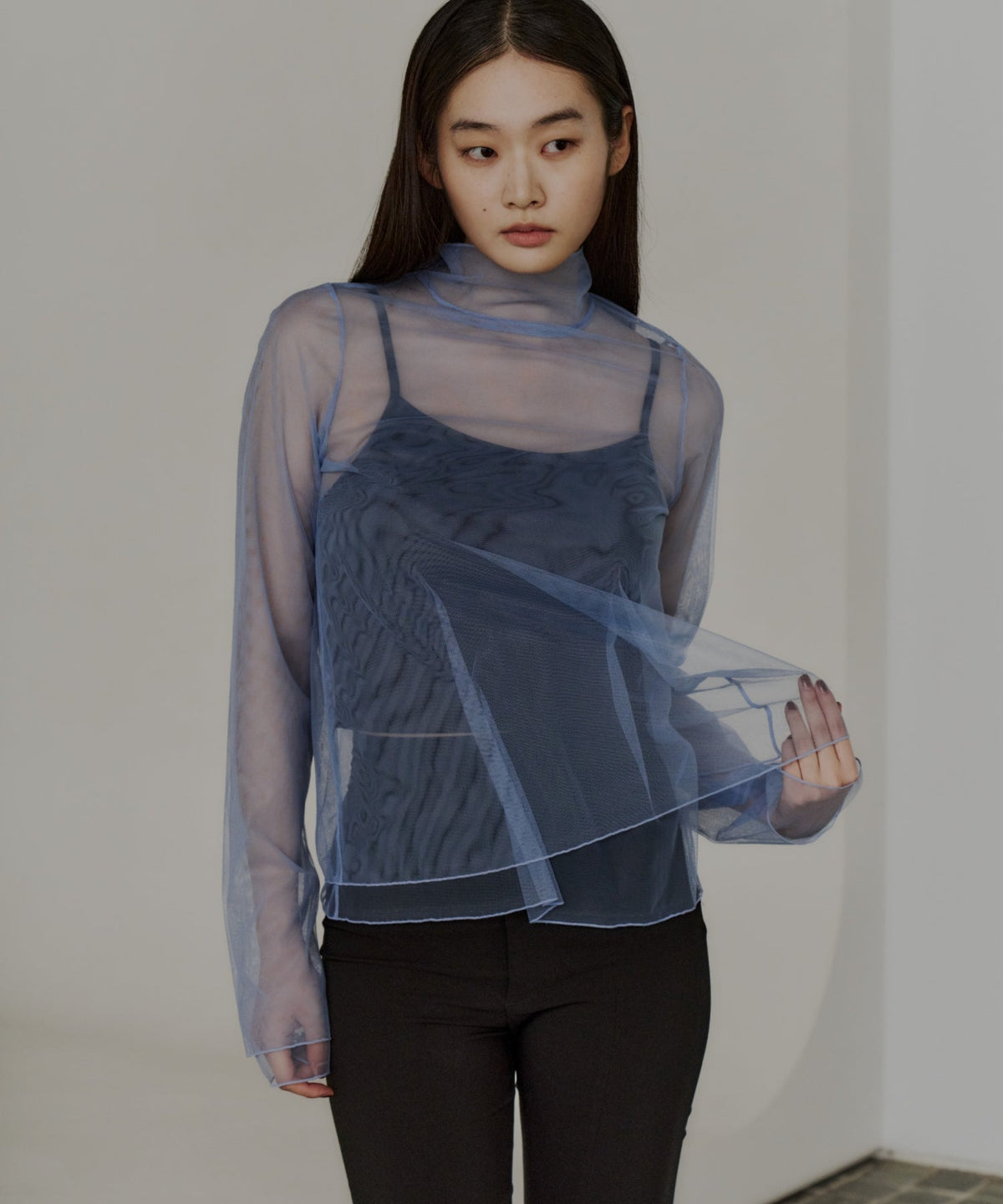 【POPUP】TULLE LAYERED TOPS