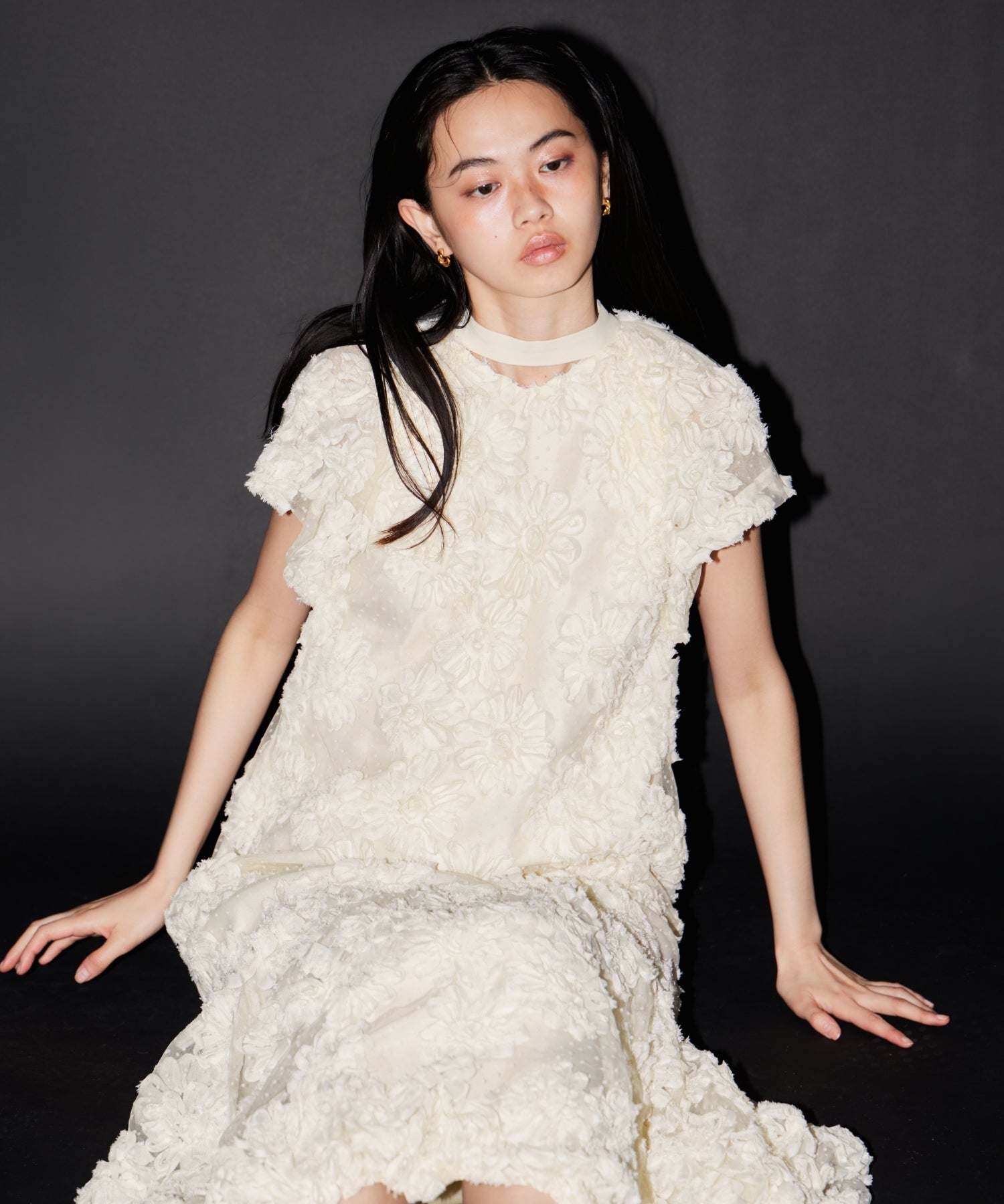【POPUP】FLOWER BALLOON DRESS