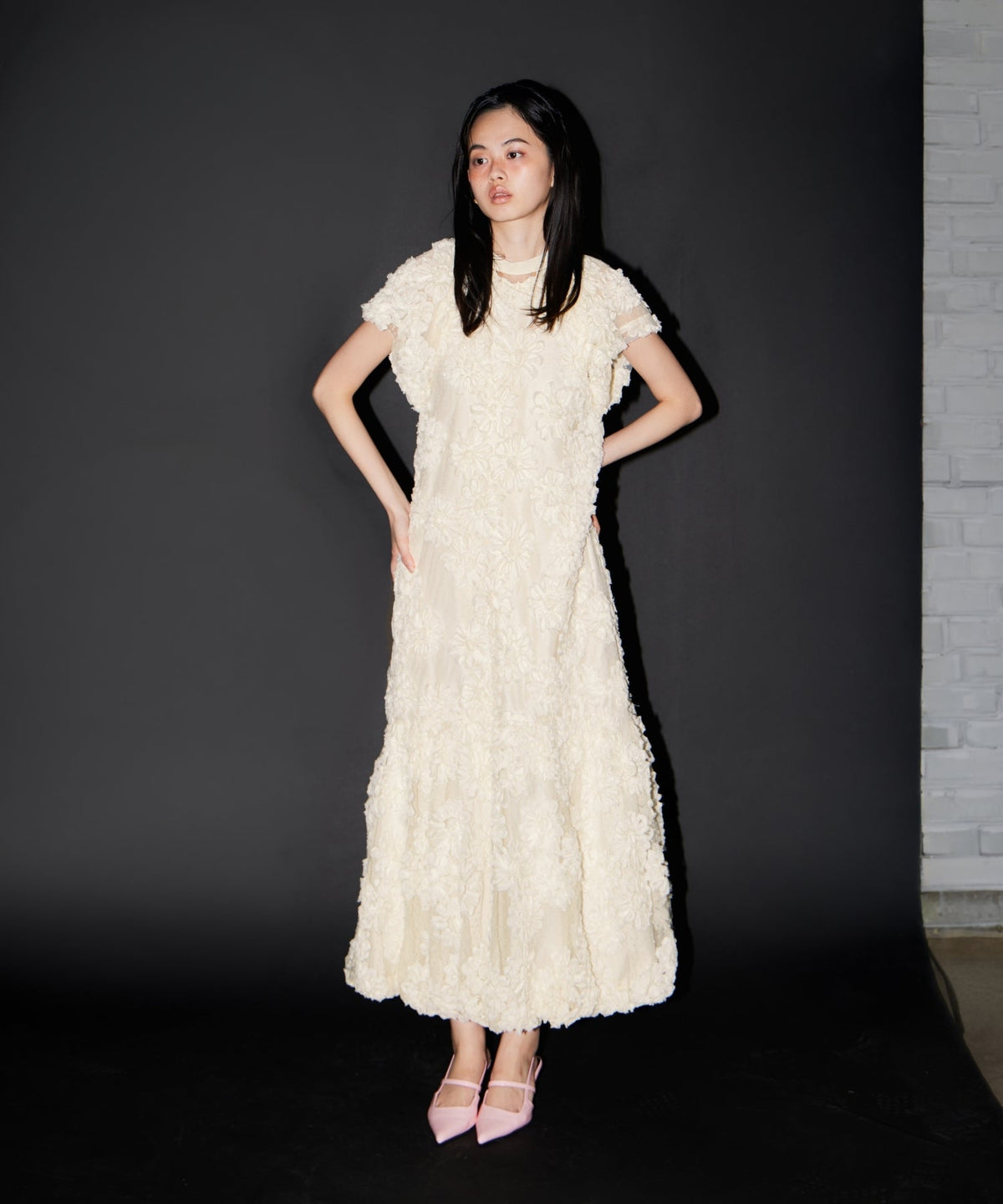 【POPUP】FLOWER BALLOON DRESS