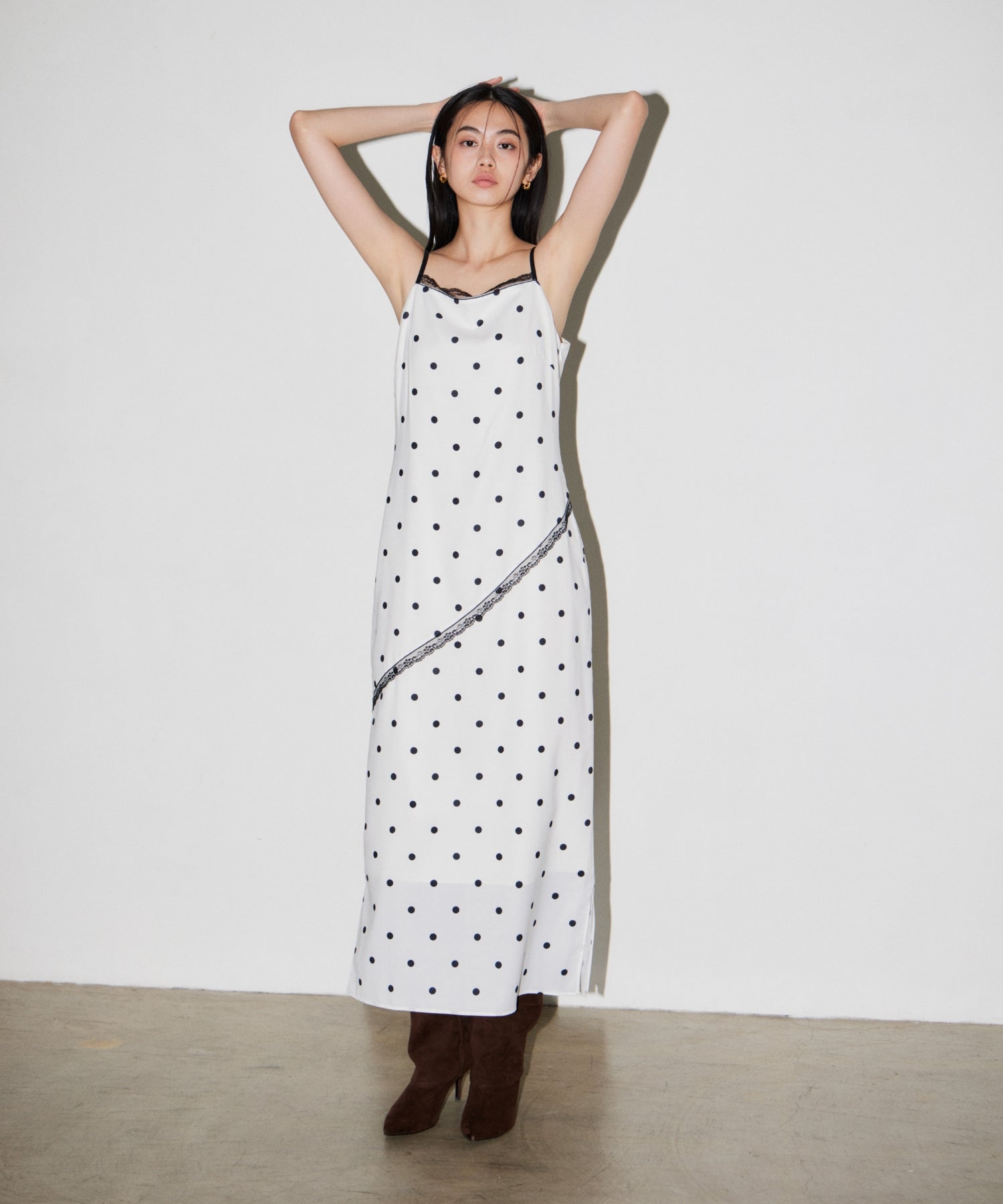 【POPUP】DOT LAYERED DRESS