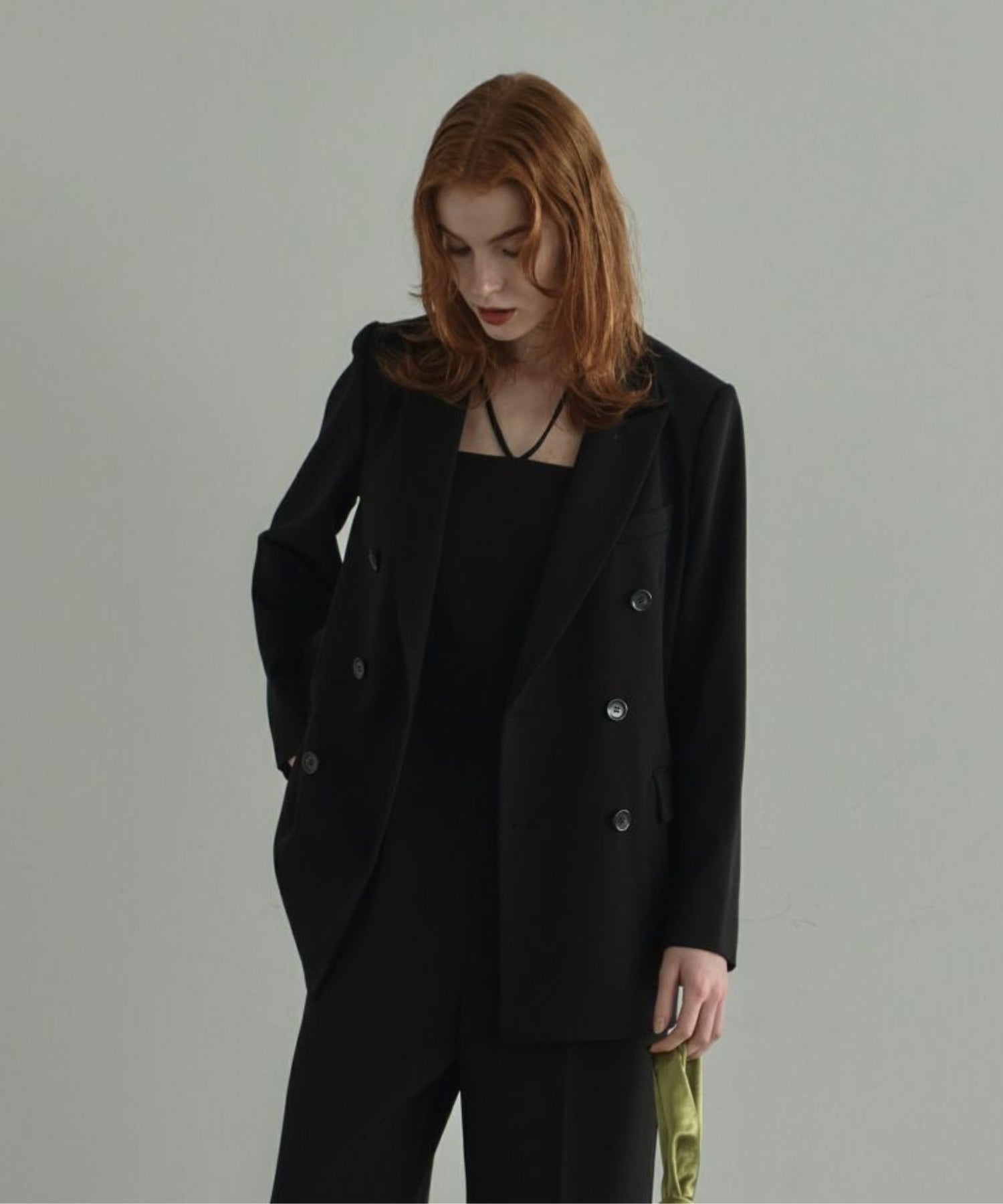 PEAKED LAPEL JACKET