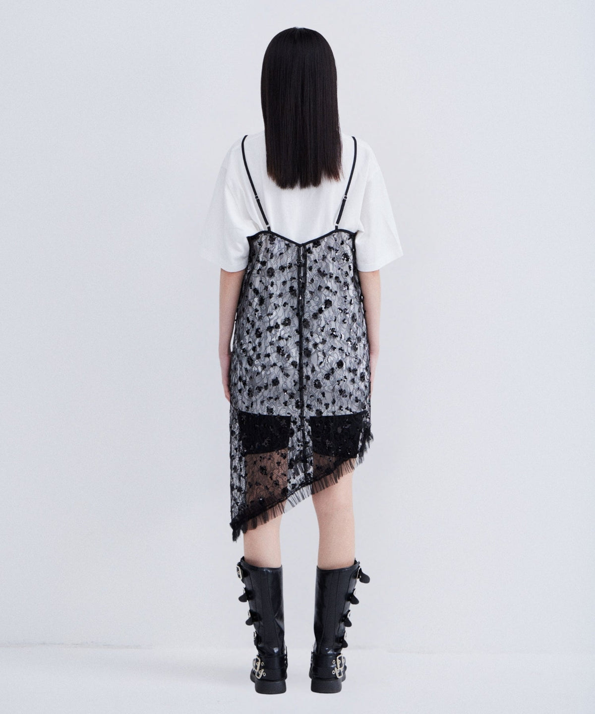 【POPUP】FLOWER SPANGLE CAMI DRESS