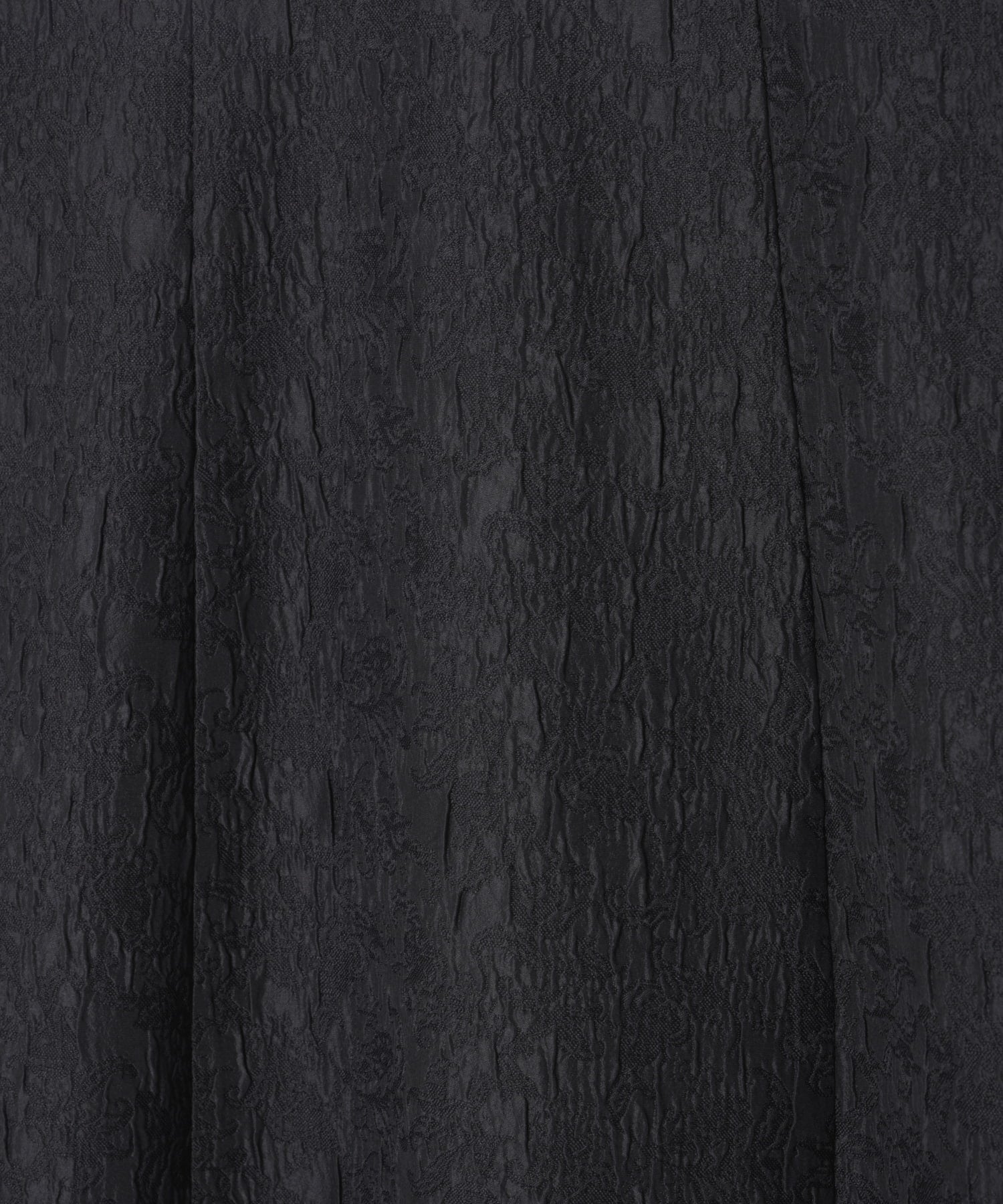 TULLE DRAPE JACQUARD DRESS