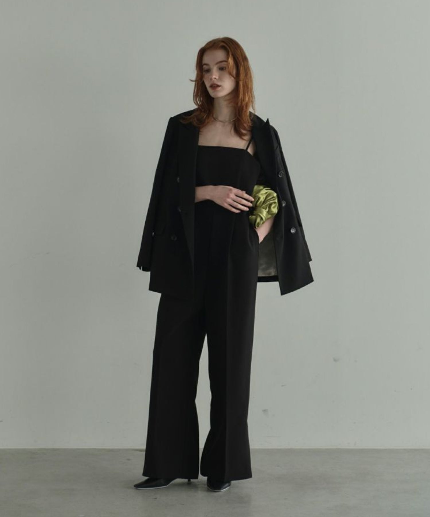 PEAKED LAPEL JACKET