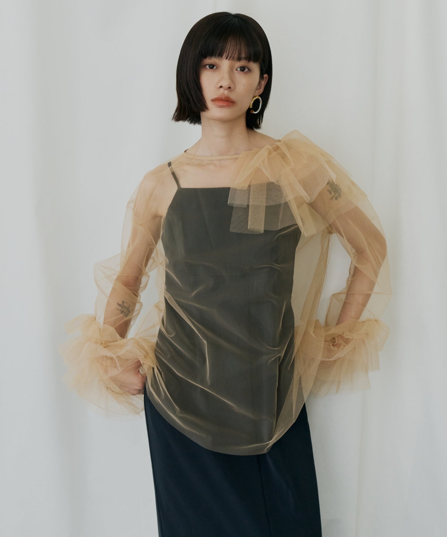 BLOOMING TULLE DRESS