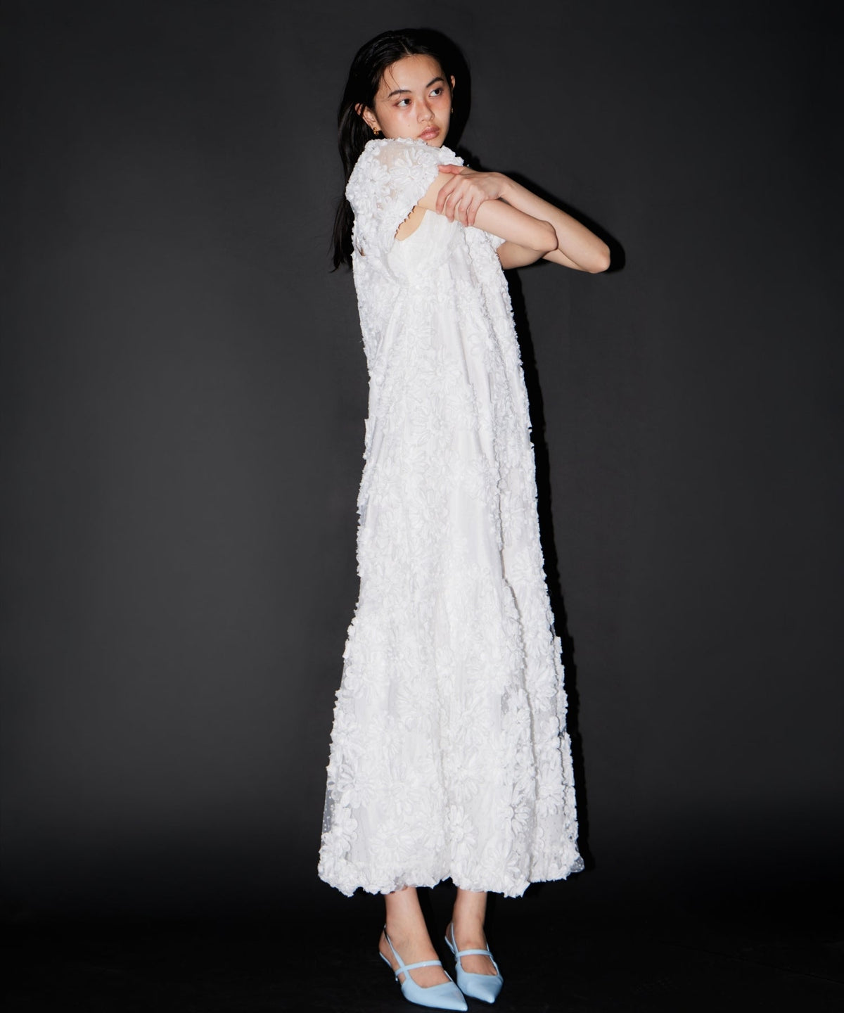 【POPUP】FLOWER BALLOON DRESS