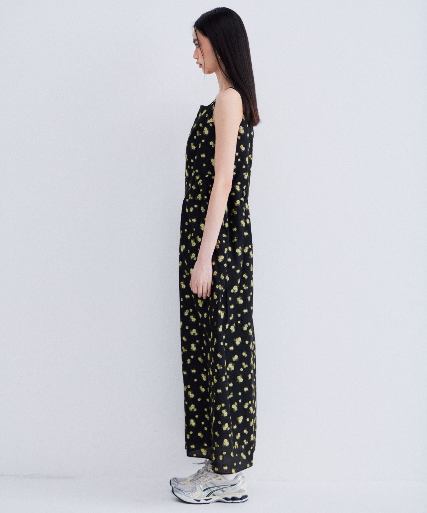 FLOWER JACQUARD FORME DRESS