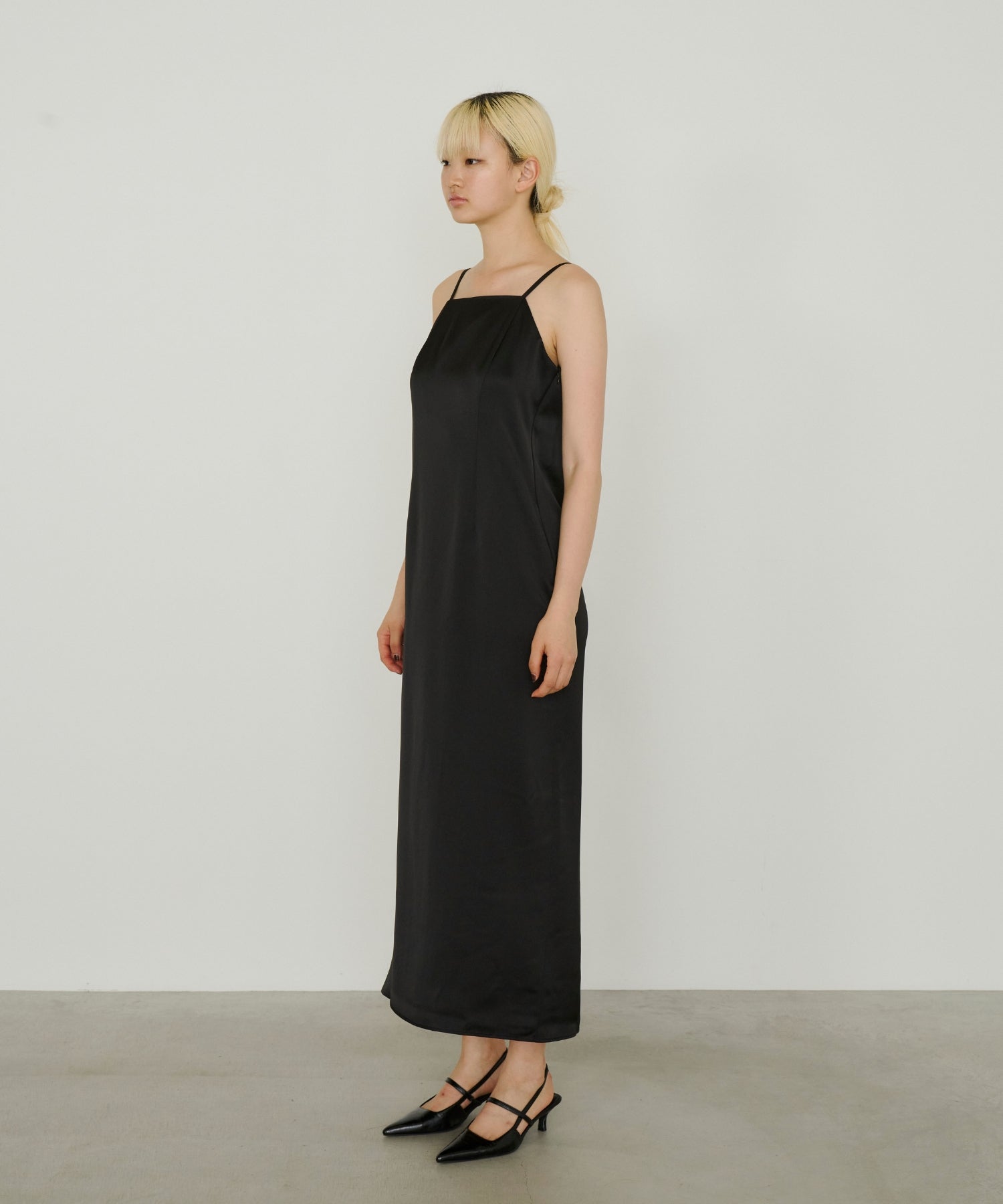 SATIN MINIMAL DRESS